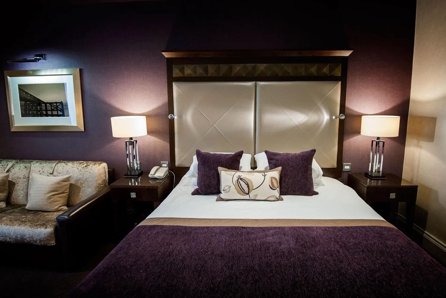 Bedroom, Bed in Seamill Hydro Hotel