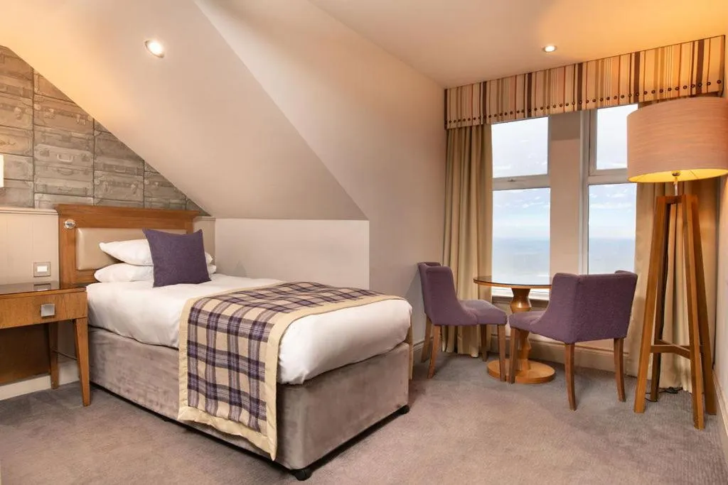 Bed in Seamill Hydro Hotel