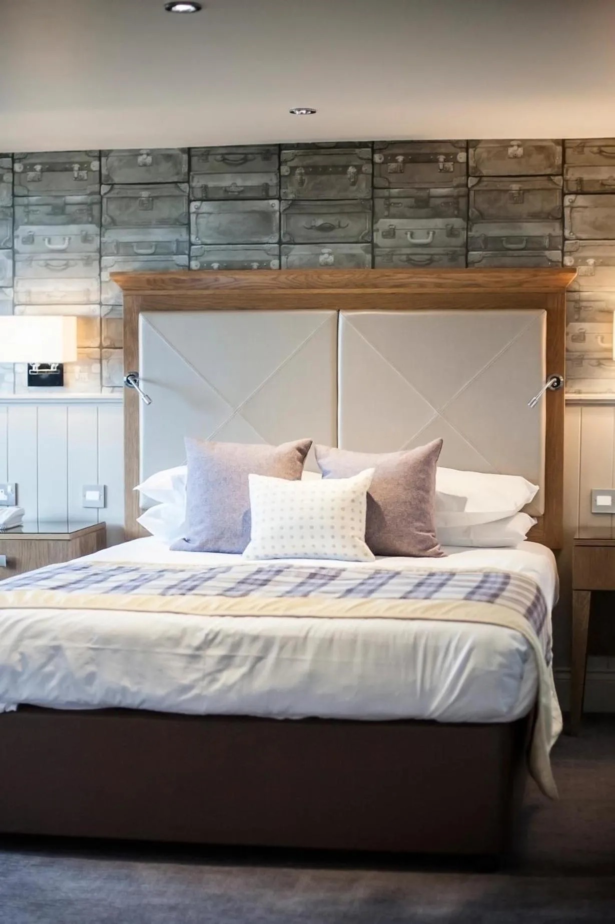 Bed in Seamill Hydro Hotel