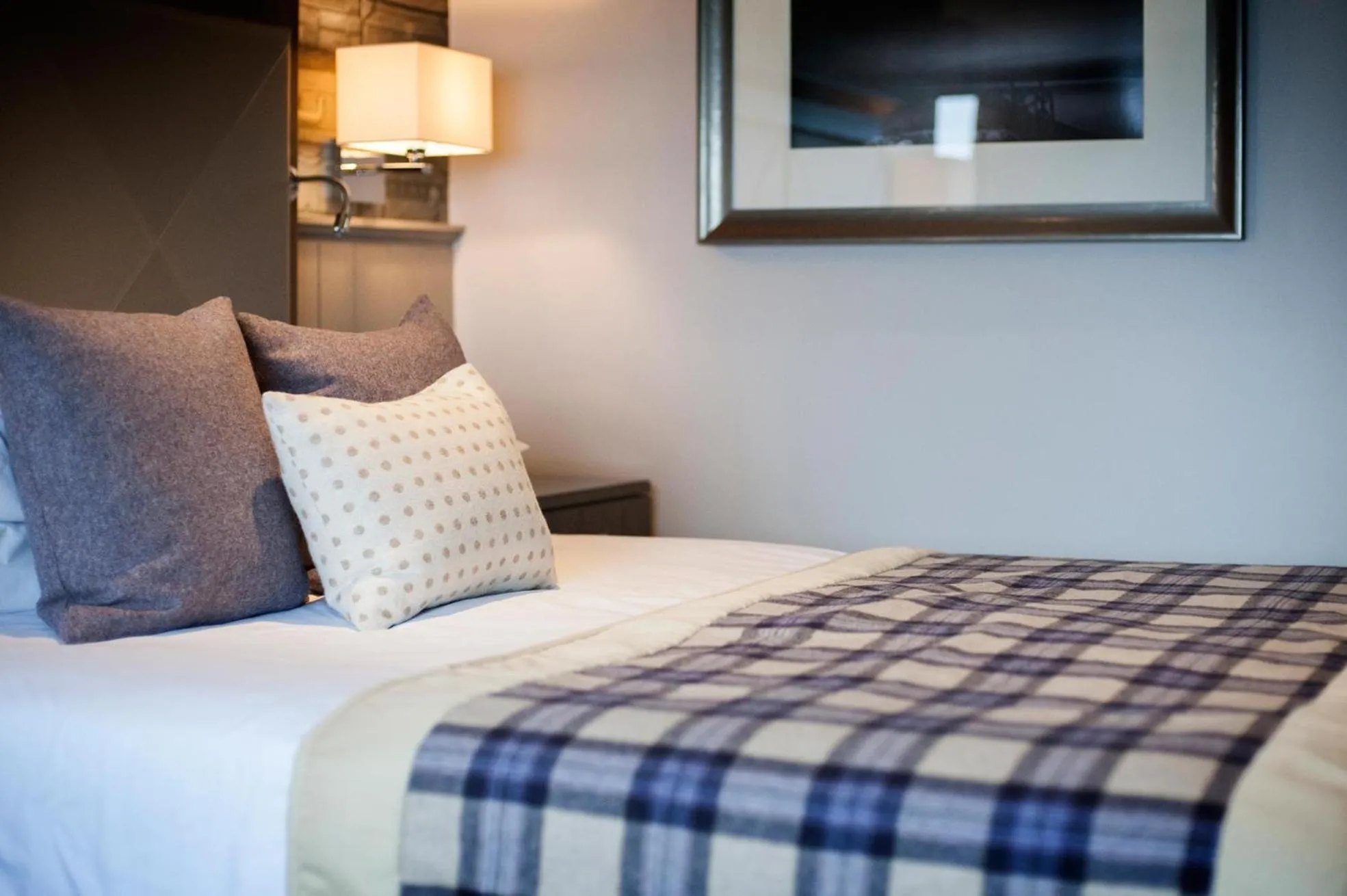 Bed in Seamill Hydro Hotel