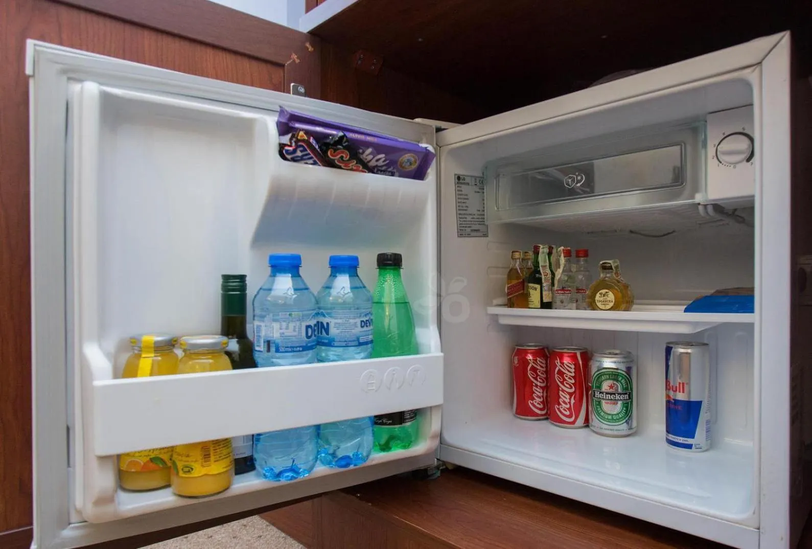 Alcoholic drinks in Favorit Hotel