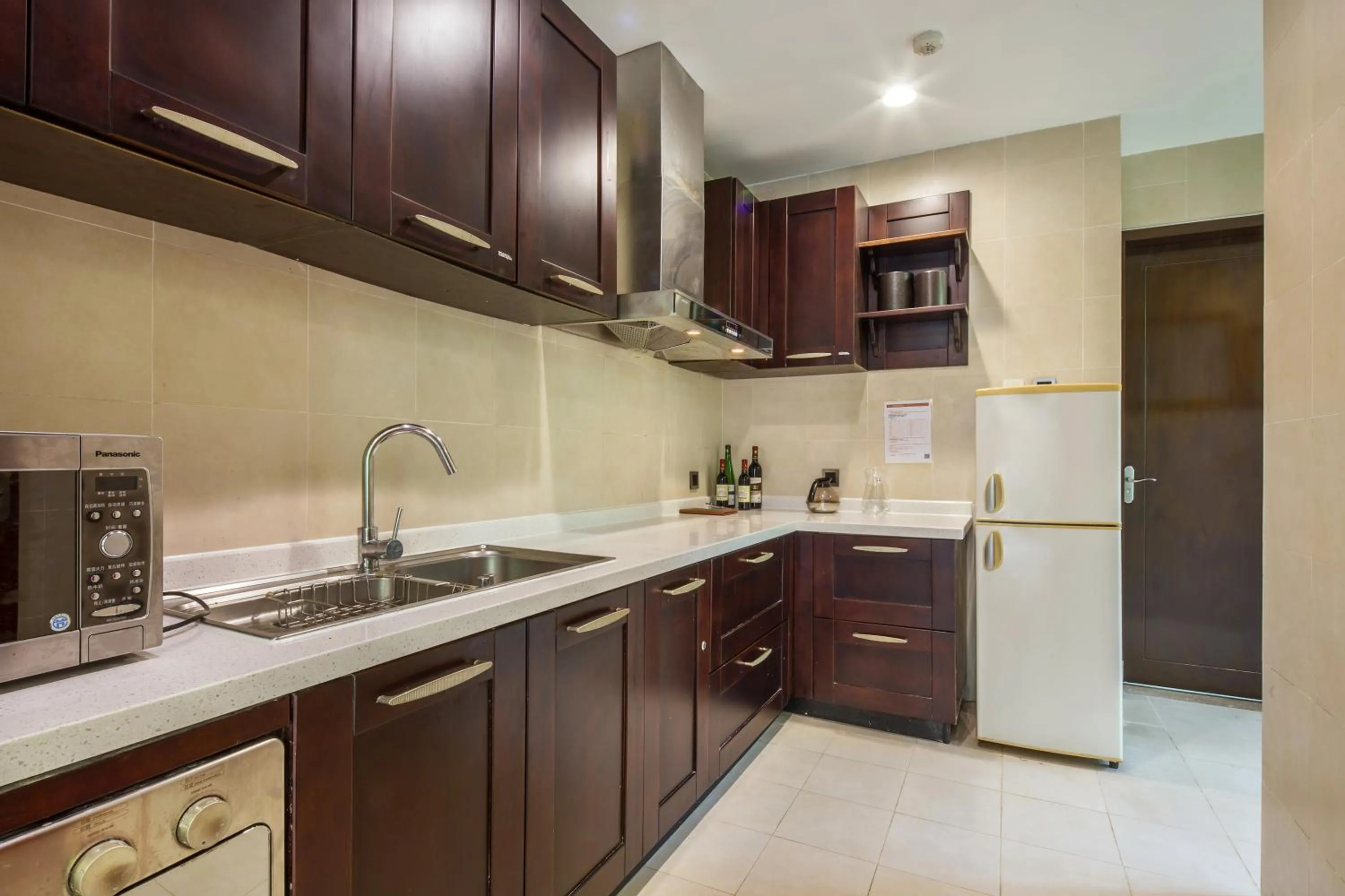 Kitchen or kitchenette in Sanya Yalong Bay Villas & Spa