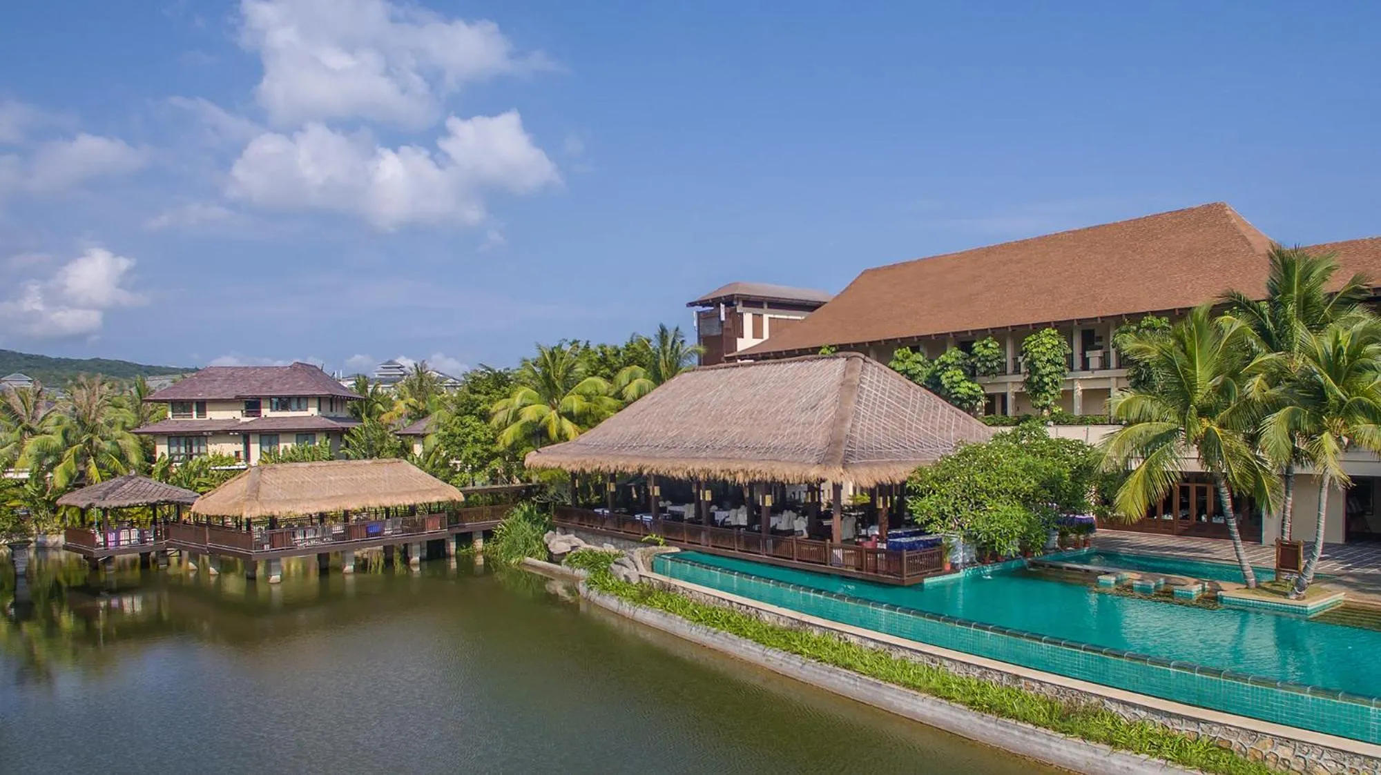 Lake view in Sanya Yalong Bay Villas & Spa