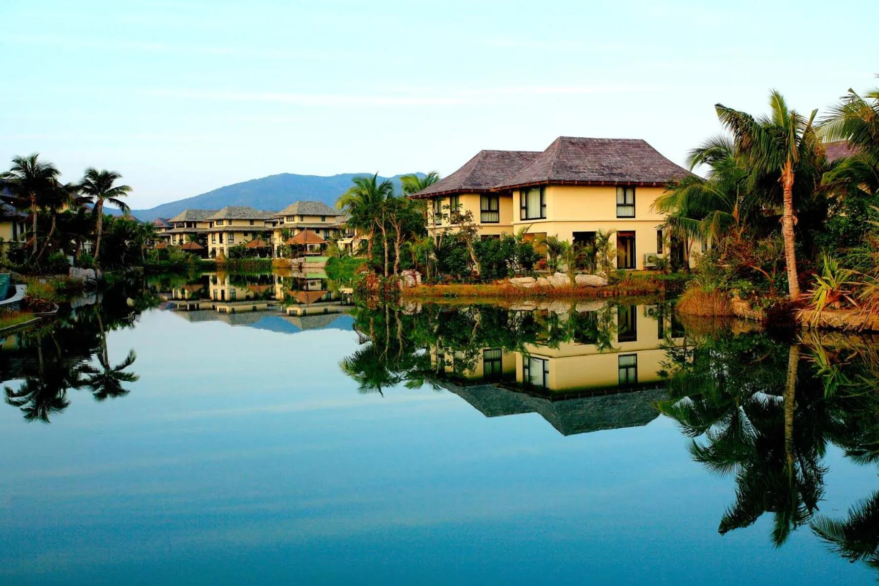 Lake view in Sanya Yalong Bay Villas & Spa