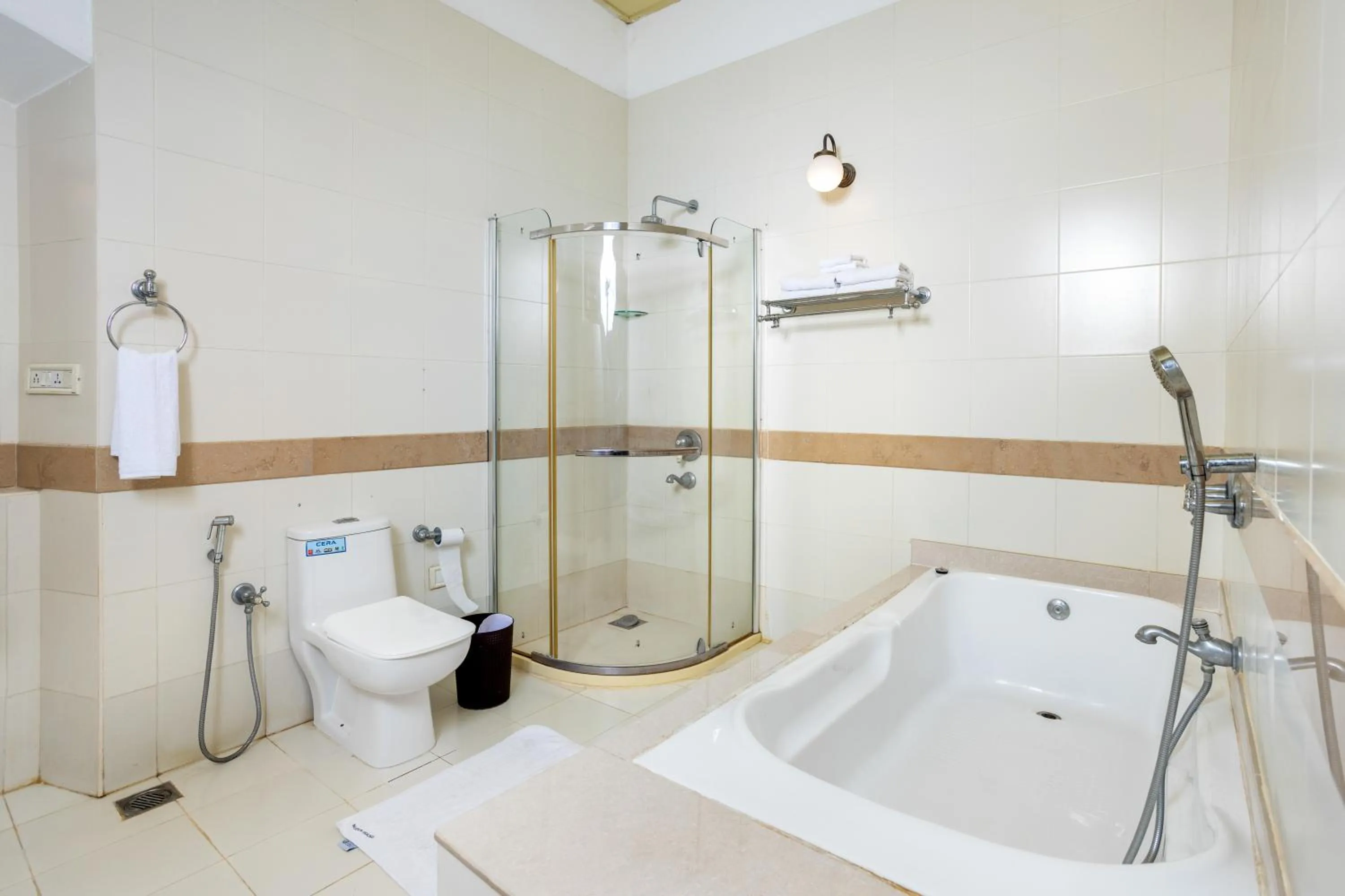 Shower in Koder House Heritage Hotel & Spa