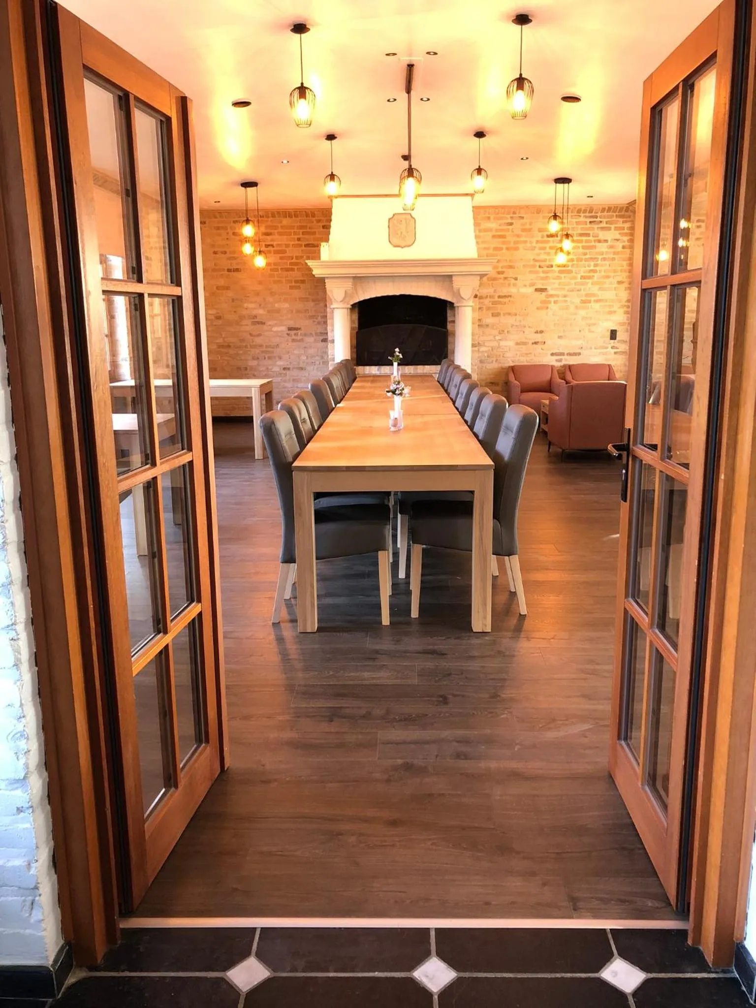 Dining area in Hotel Hinterland