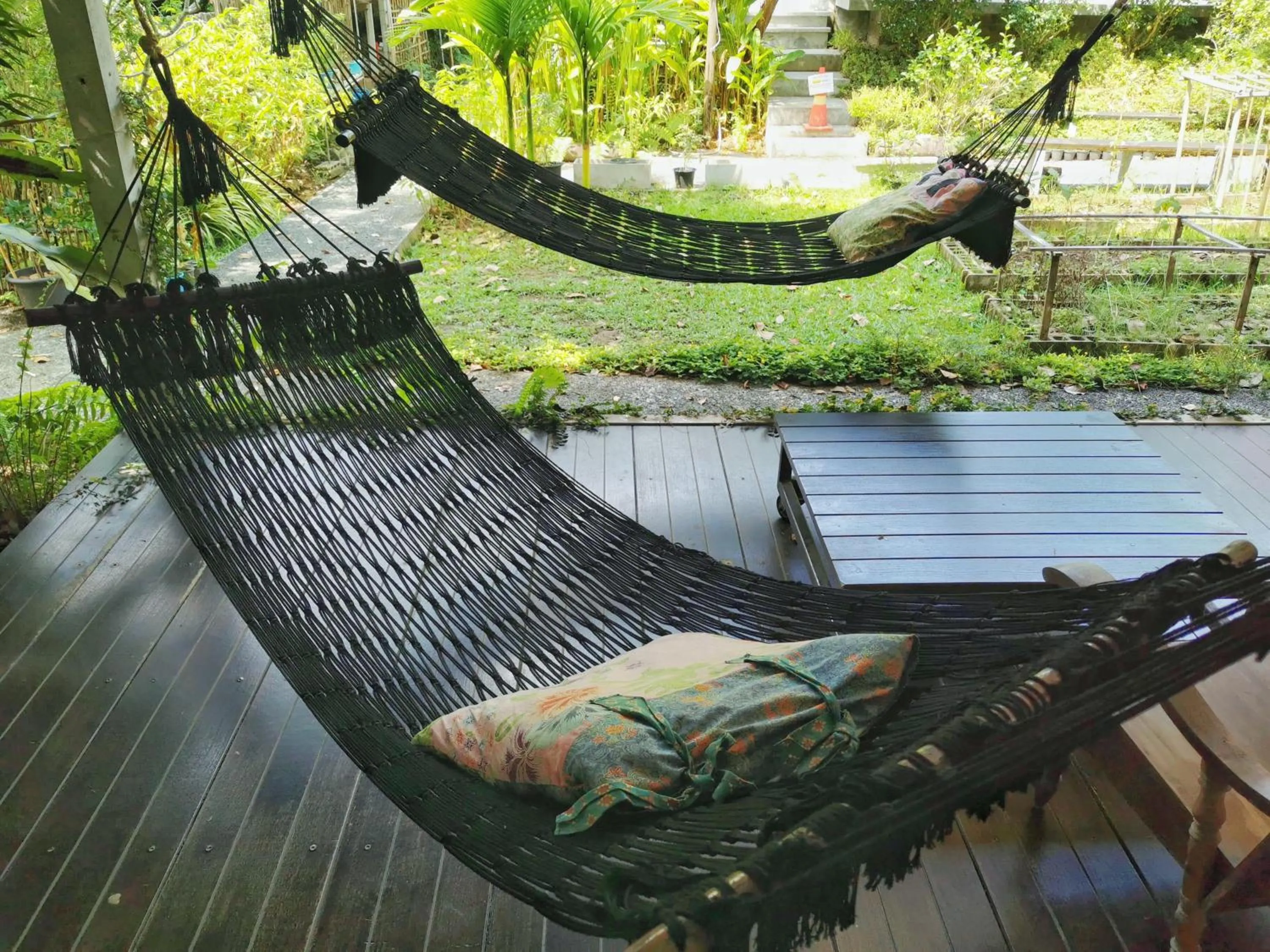 Living room in Glur Hostel