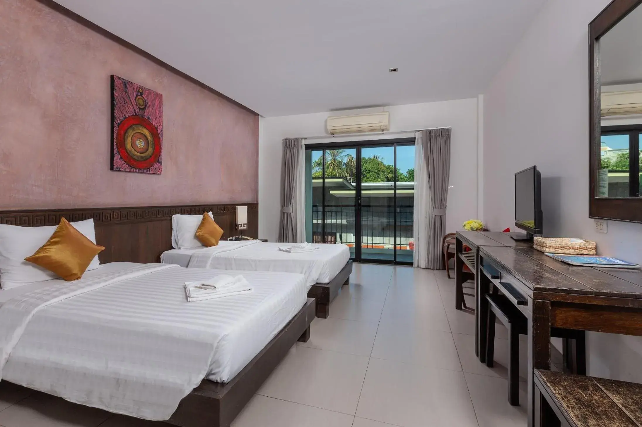 Deluxe Double or Twin Room with Pool View in Phuketa - SHA Extra Plus Deluxe Double or Twin Room with Pool View in Phuketa - SHA Extra Plus