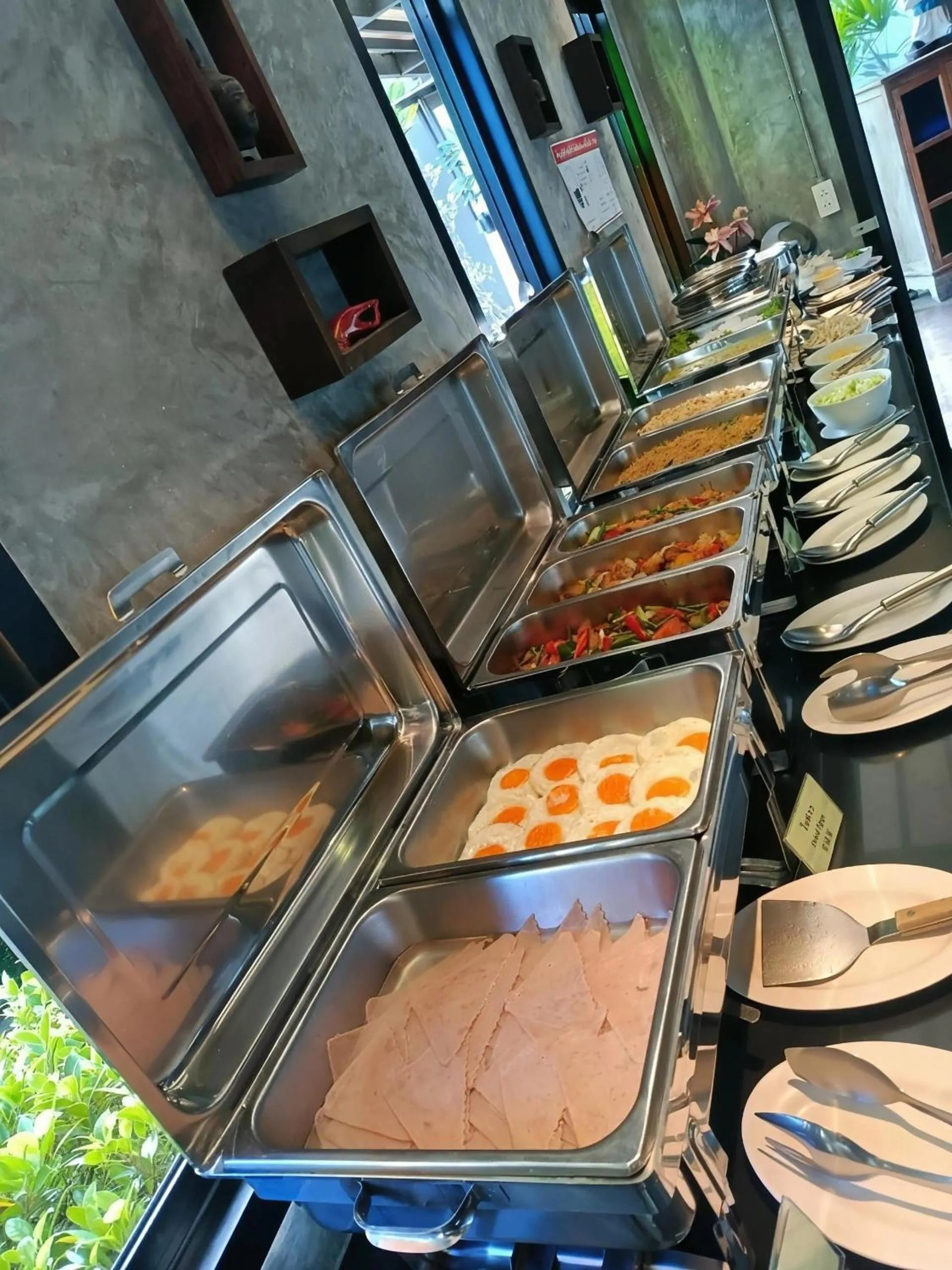 Buffet breakfast in Phuketa Hotel Phuket Town