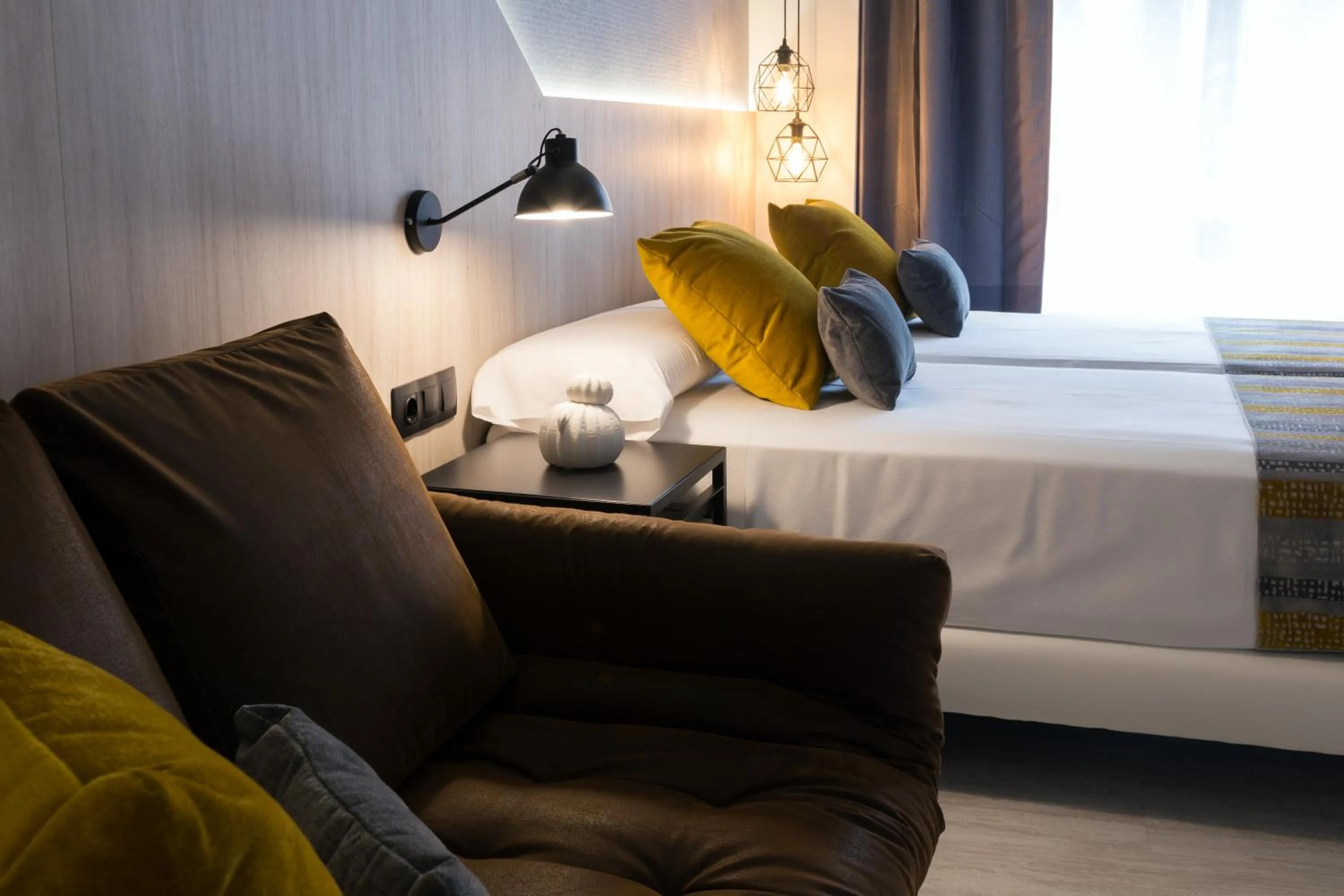 Bed in Hotel Onyarbi