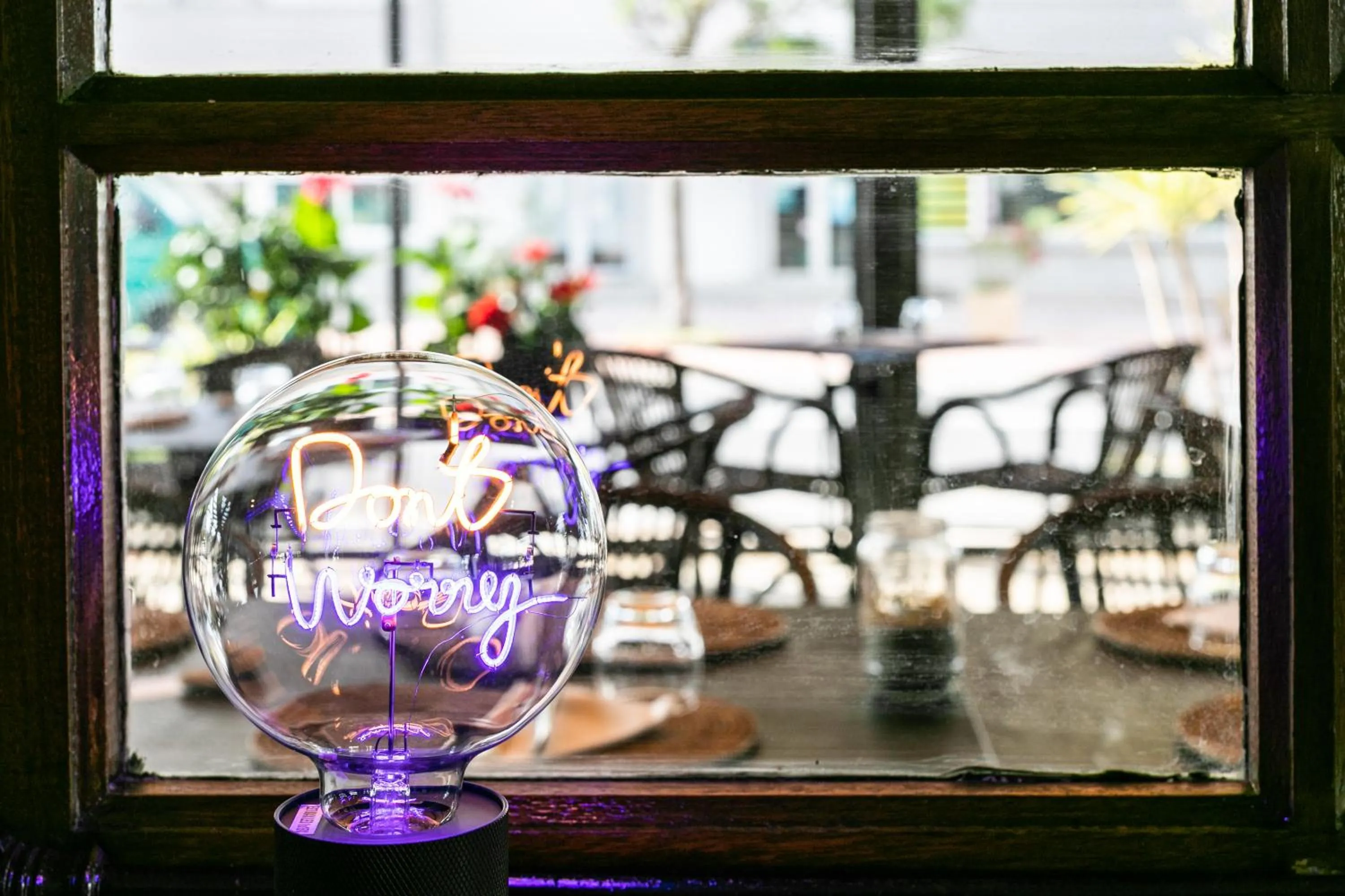 Patio in Hôtel du Midi Plage