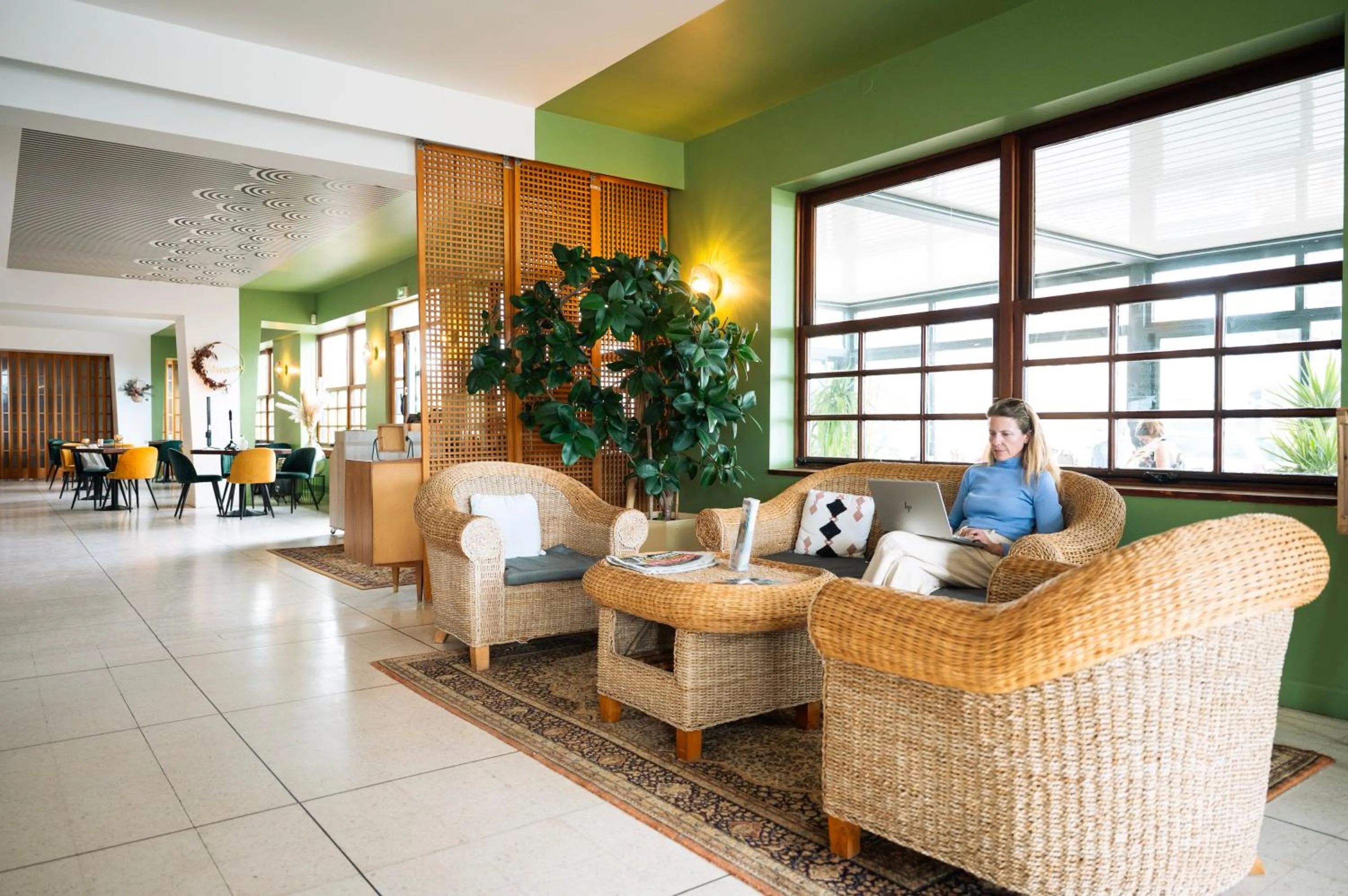 Living room in Hôtel du Midi Plage