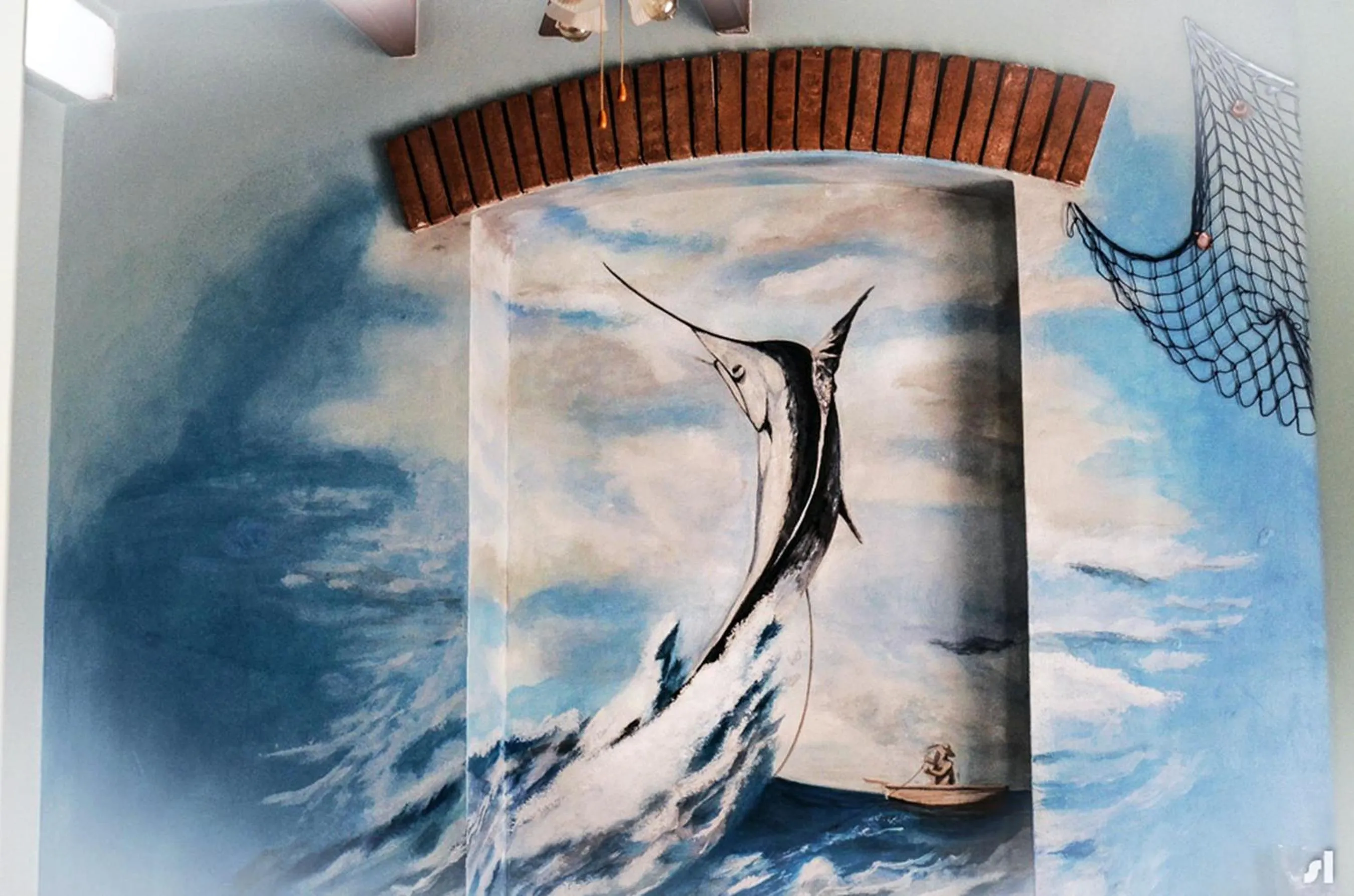 Decorative detail in Racconti di Mare - 5 Terre JRE