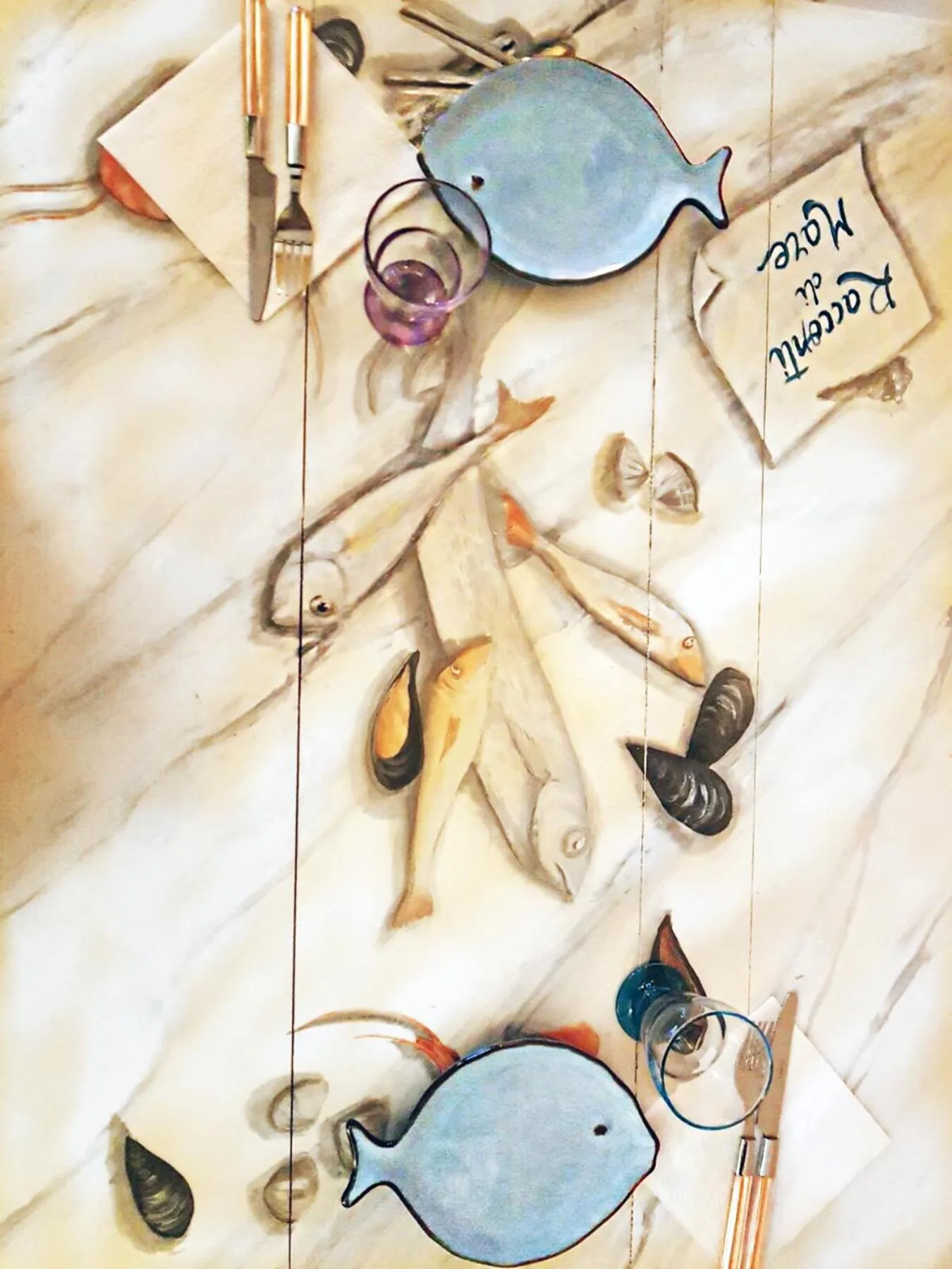 Decorative detail in Racconti di Mare - 5 Terre JRE