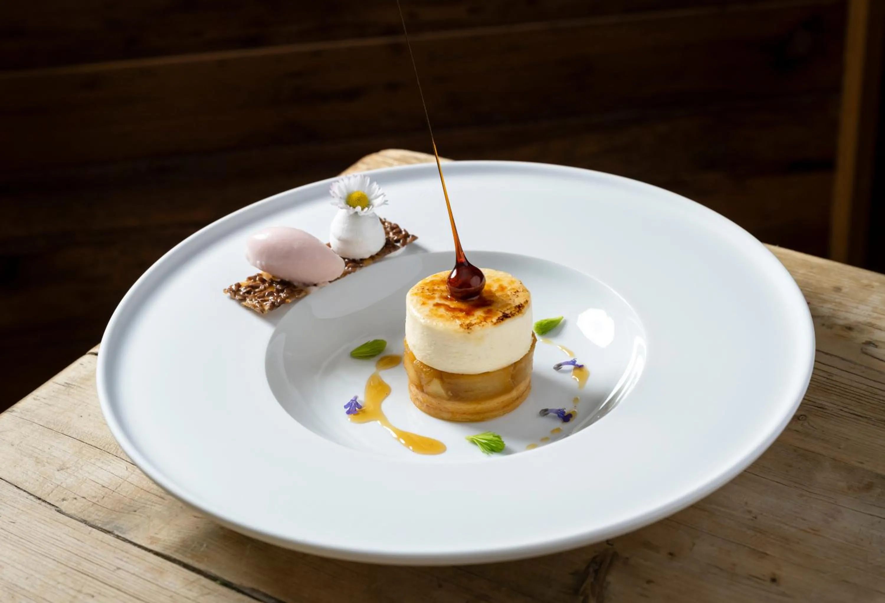 Food and drinks in HUBERTUS Mountain Refugio Allgäu