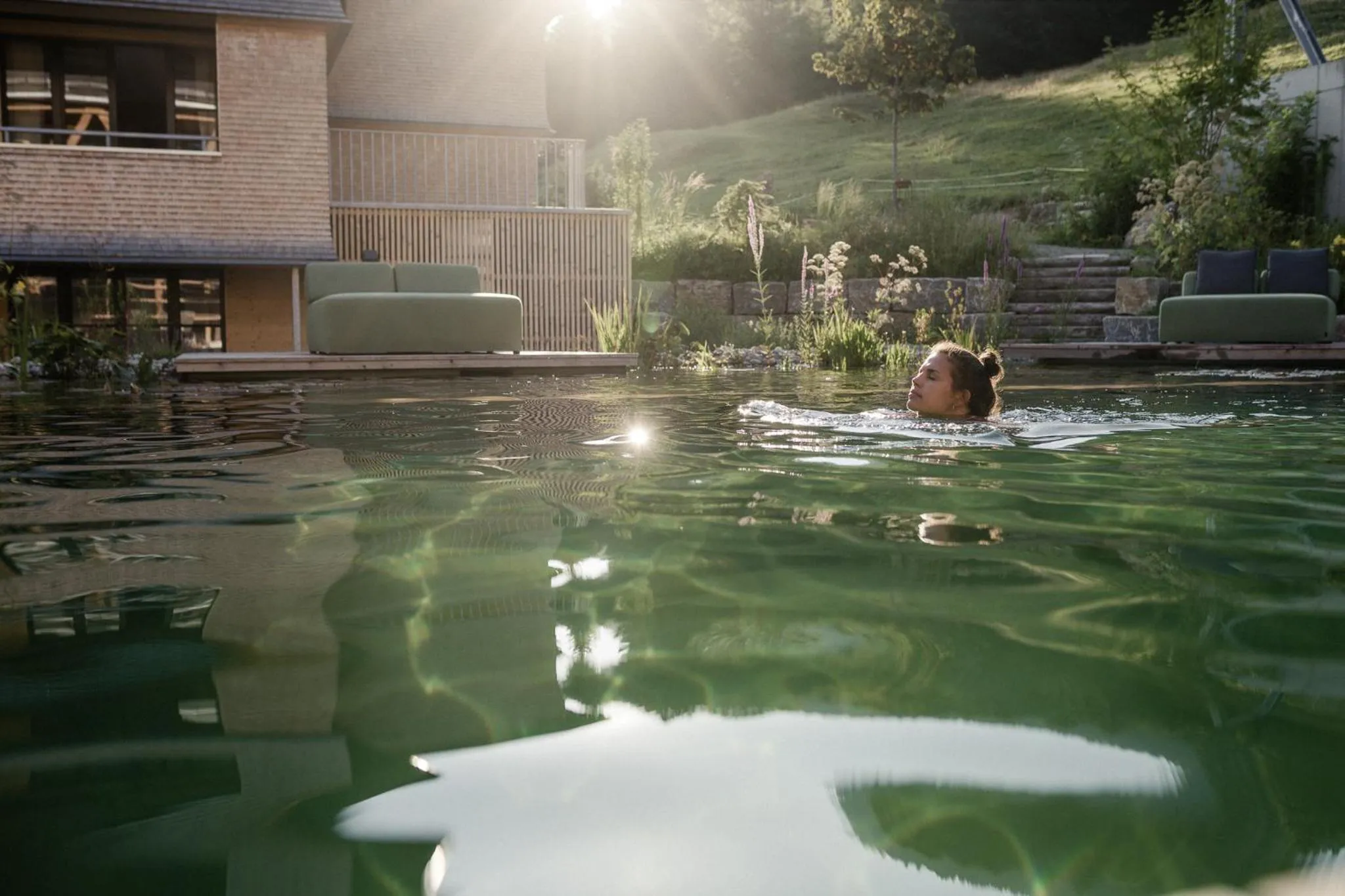 Lake view in HUBERTUS Mountain Refugio Allgäu