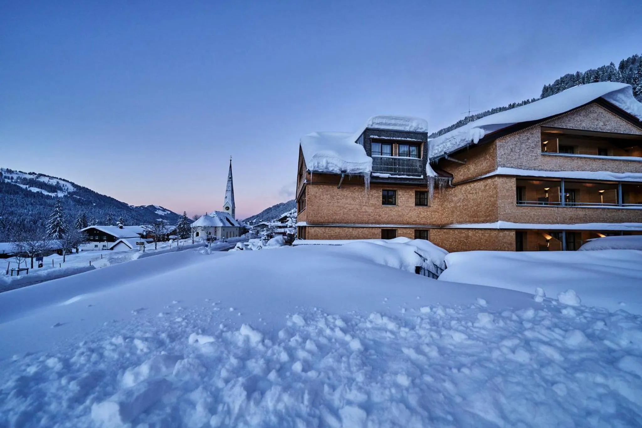 Property building in HUBERTUS Mountain Refugio Allgäu