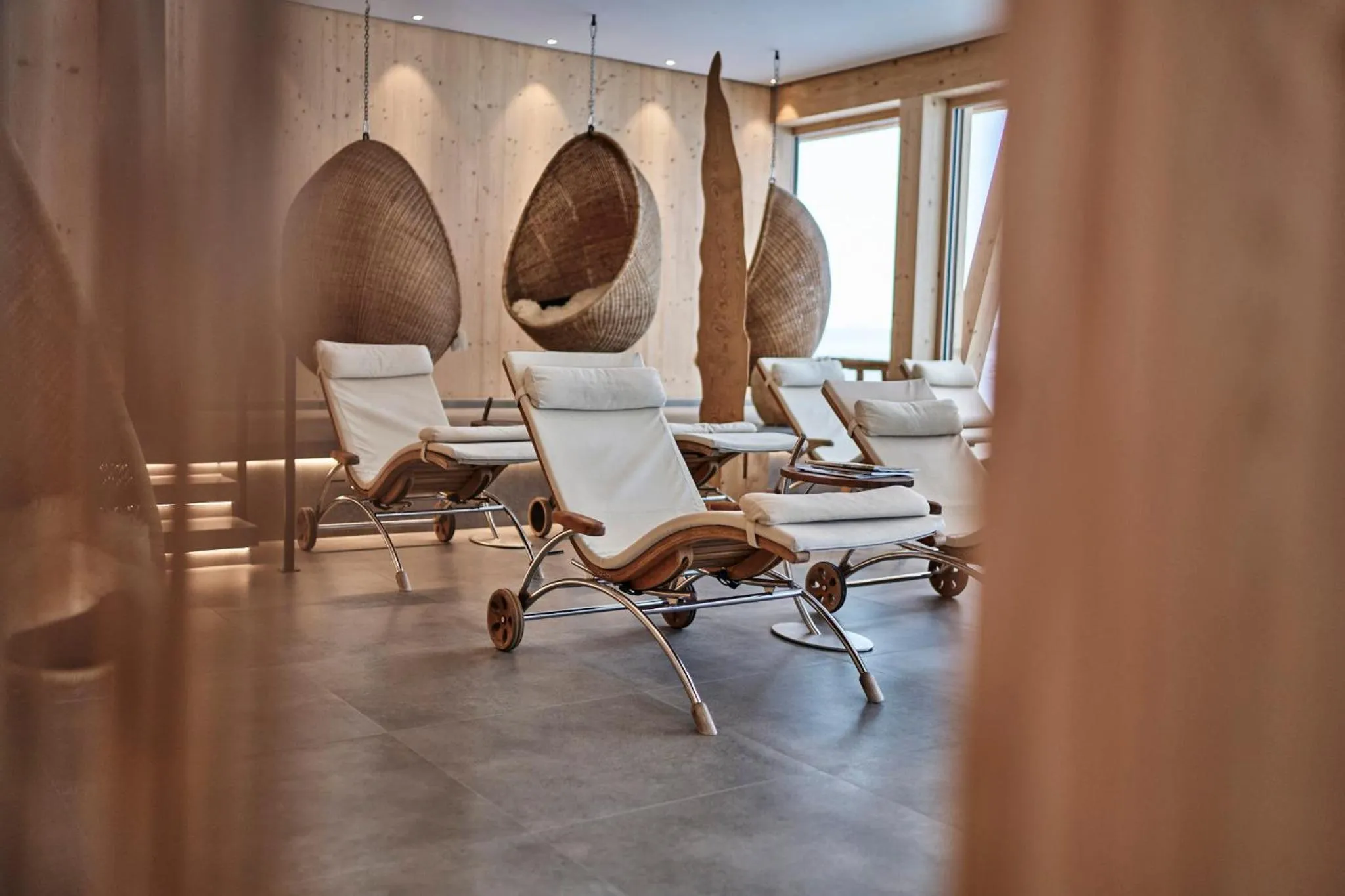Spa and wellness centre/facilities in HUBERTUS Mountain Refugio Allgäu