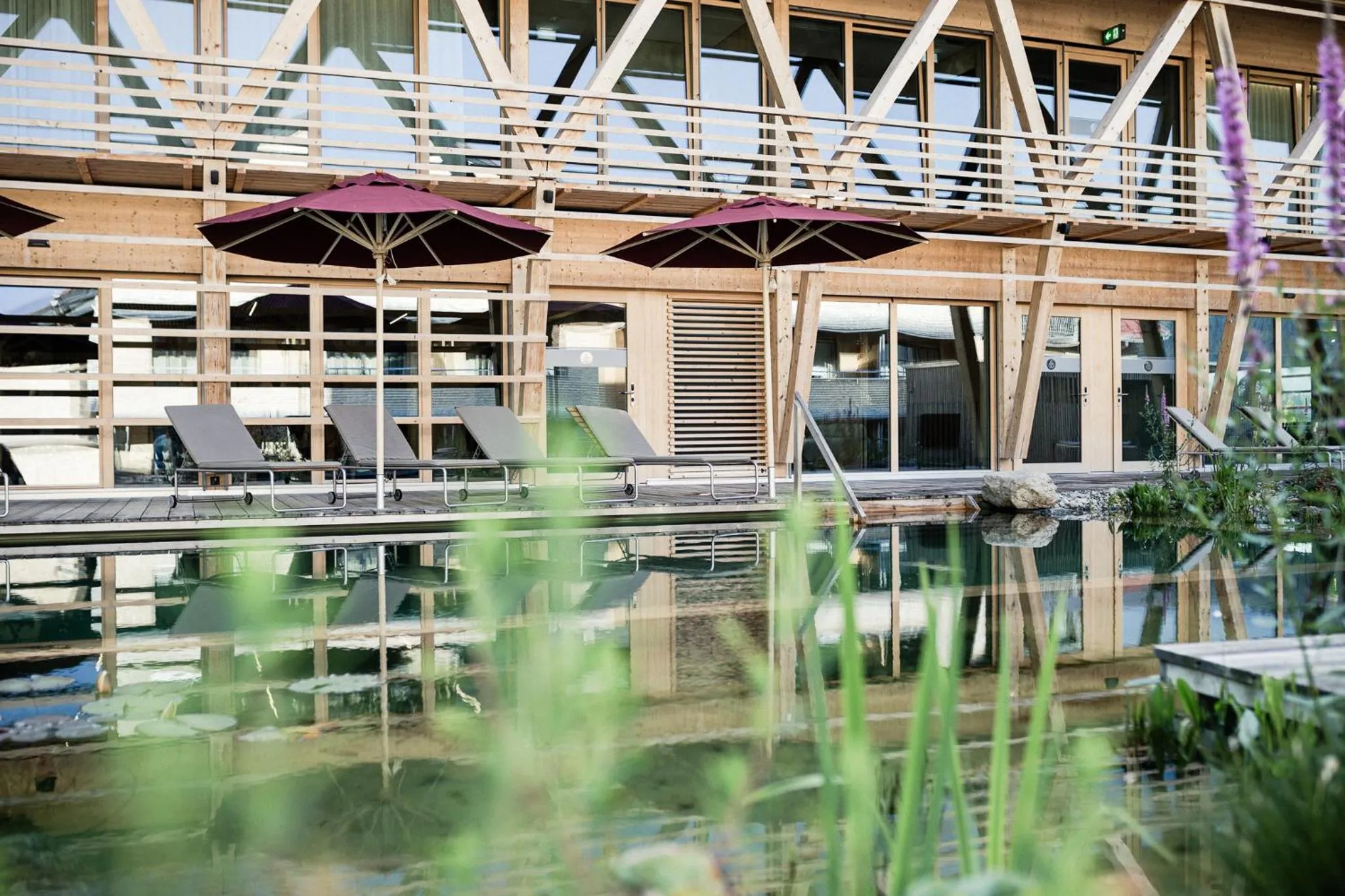 Lake view in HUBERTUS Mountain Refugio Allgäu