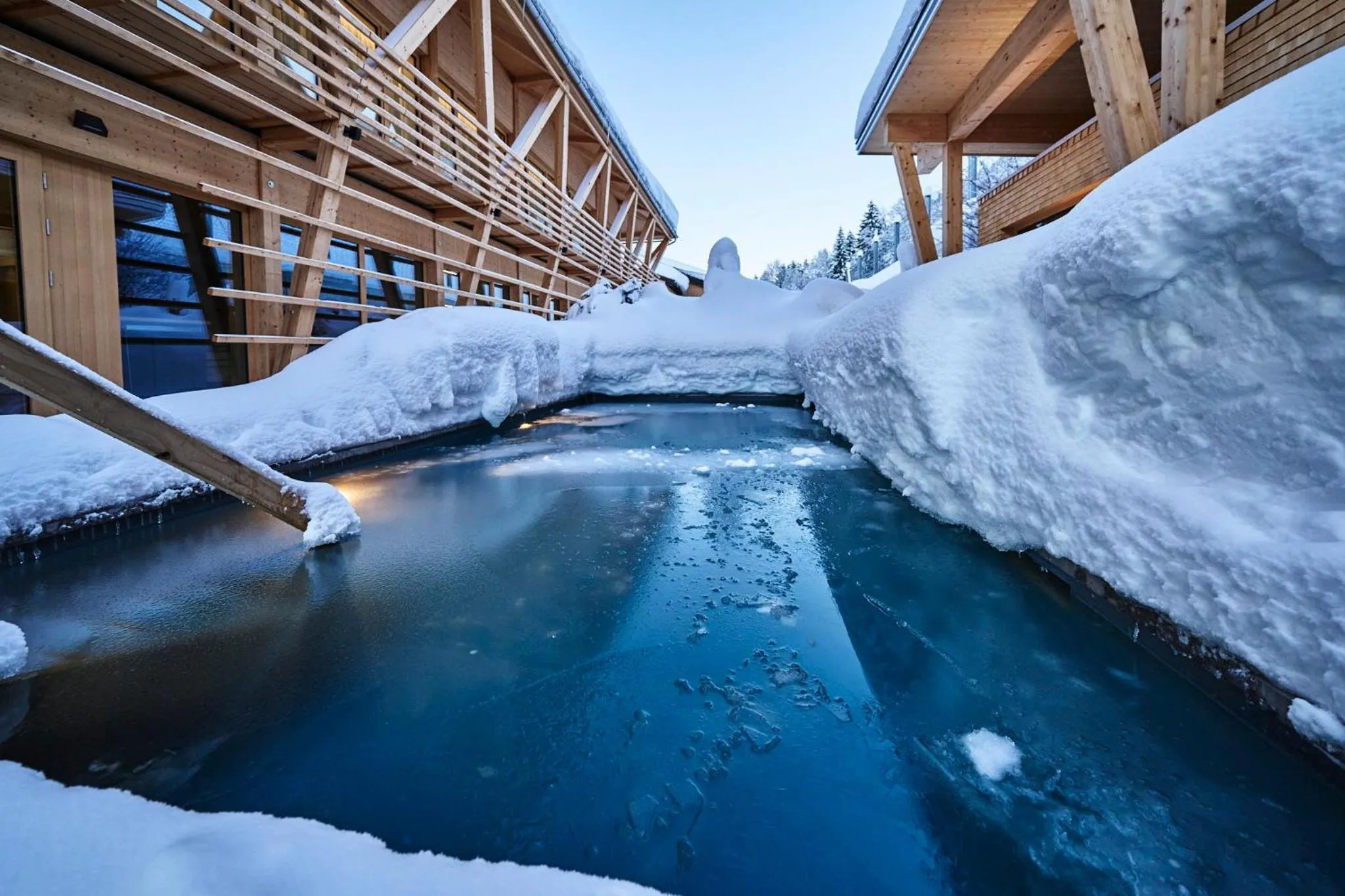Spa and wellness centre/facilities in HUBERTUS Mountain Refugio Allgäu
