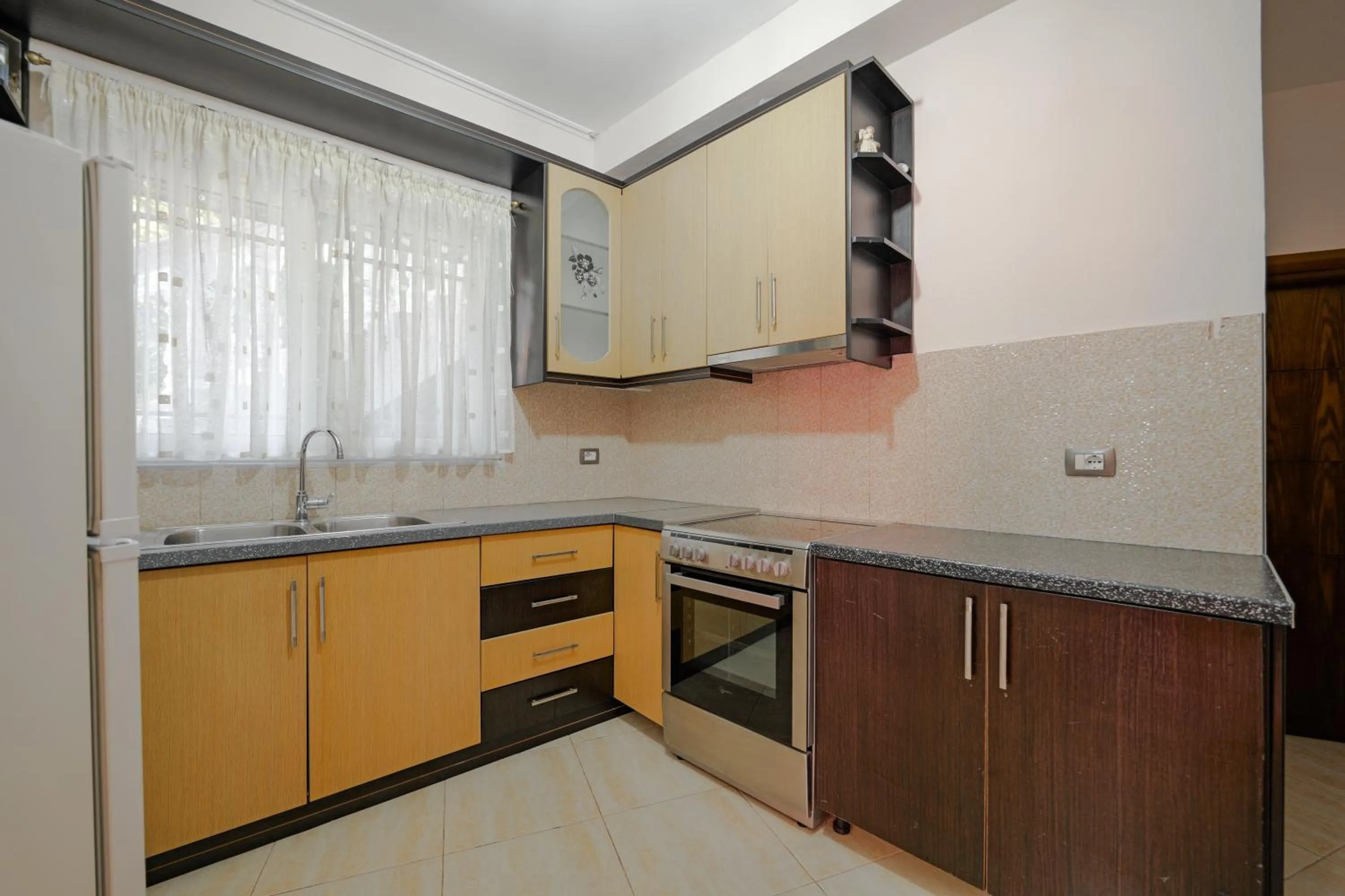 Kitchen or kitchenette in Unico ApartHotel