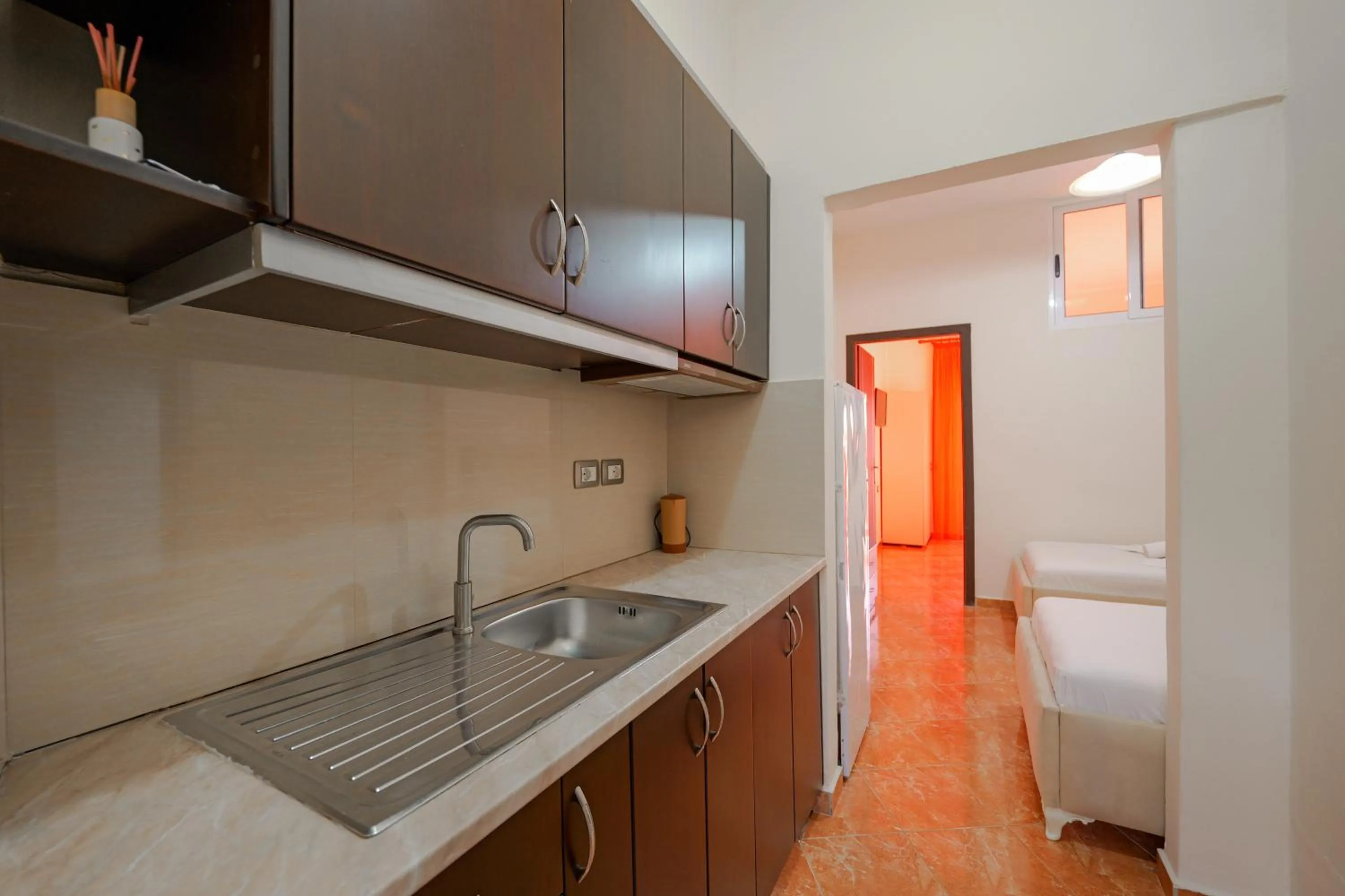 Kitchen or kitchenette in Unico ApartHotel