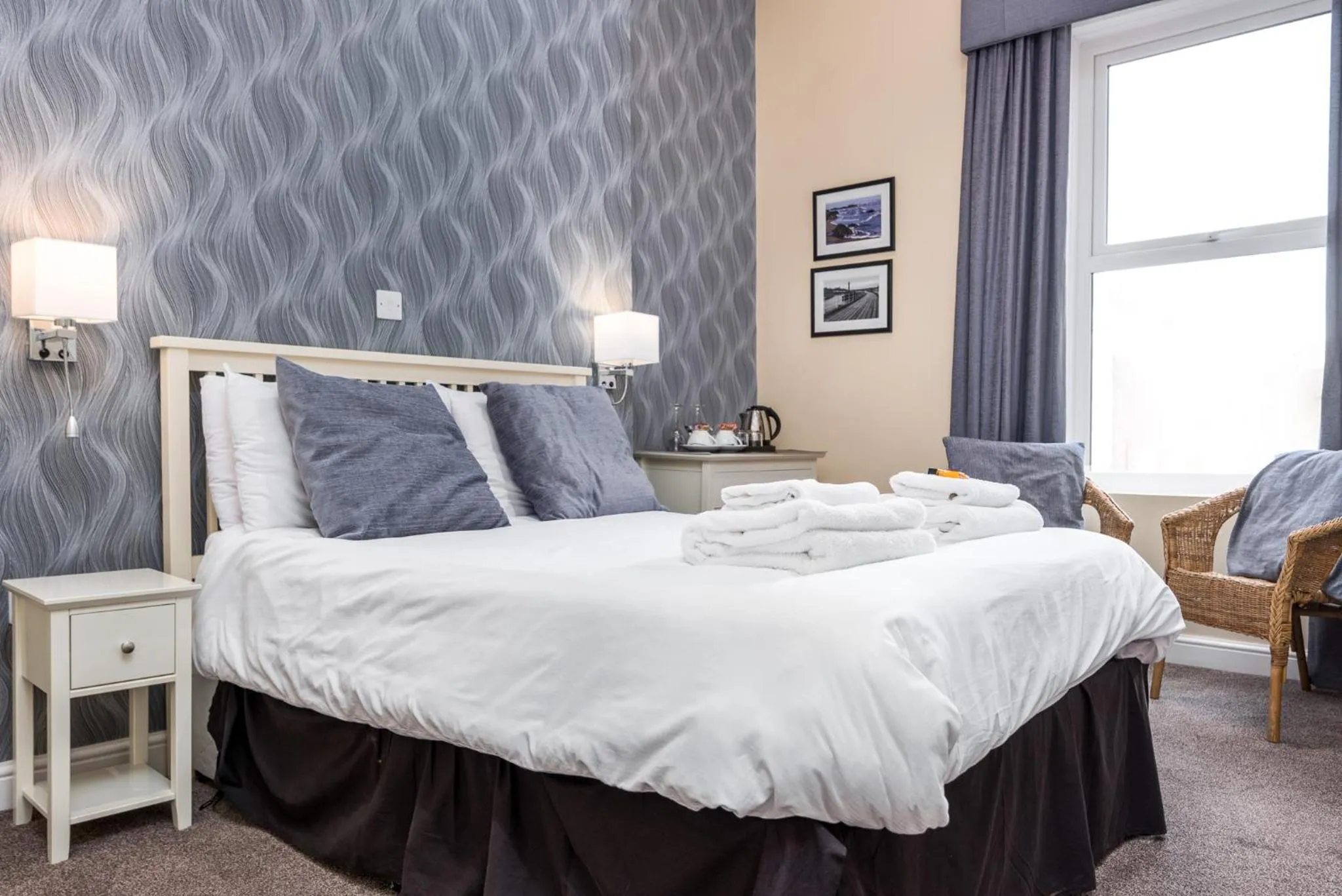 Bed in Riviera Guesthouse