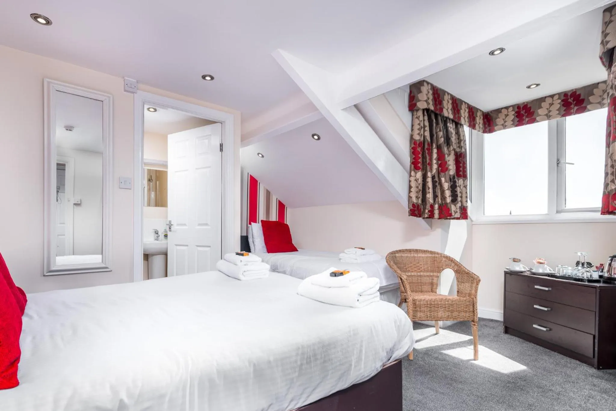 Bed in Riviera Guesthouse