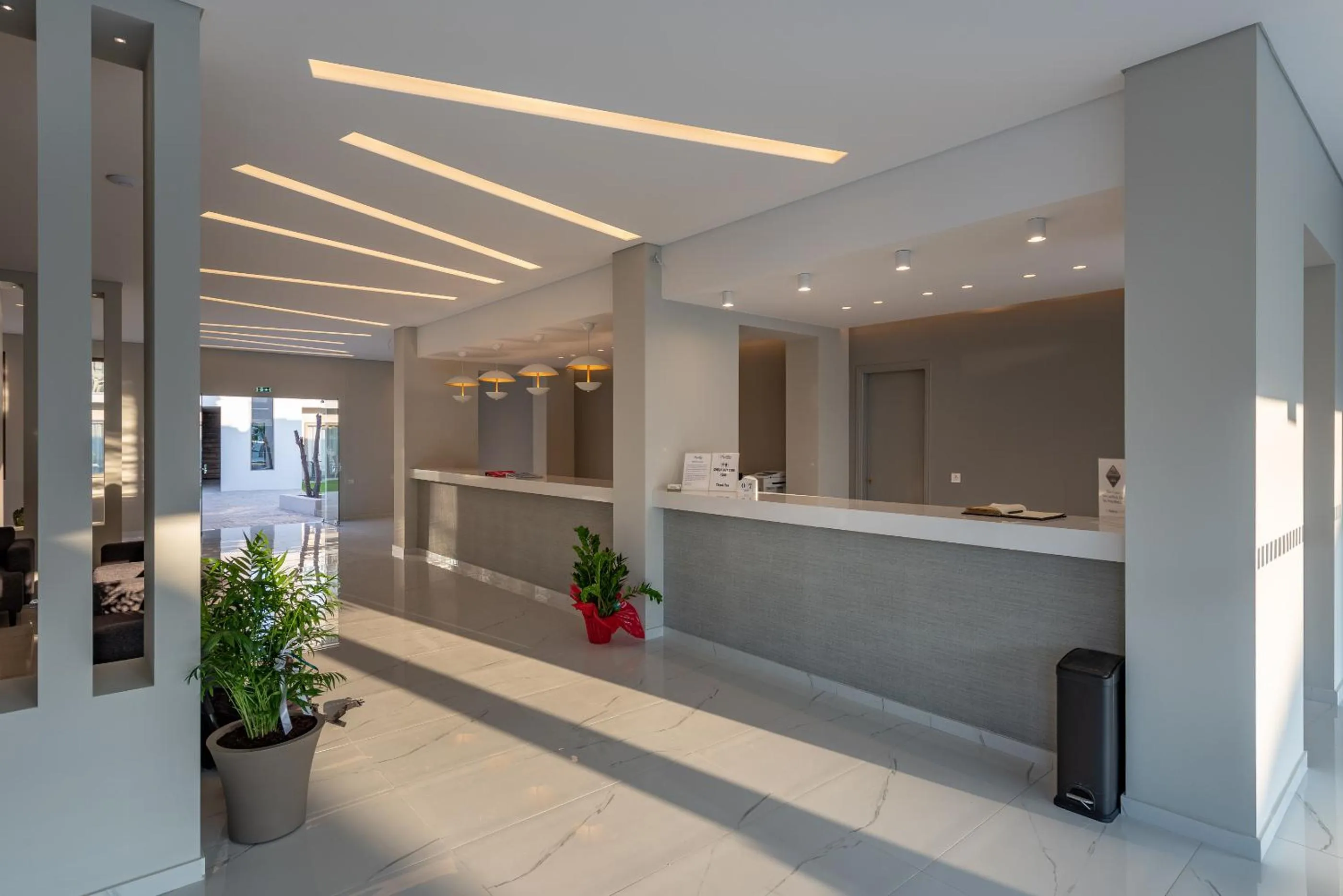 Communal lounge/ TV room in Hotel Papillon