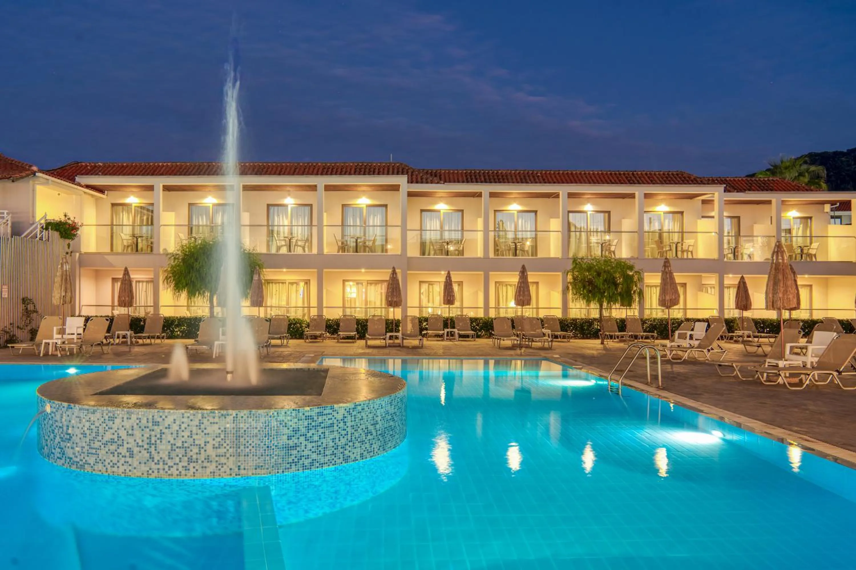 Property building in Hotel Papillon