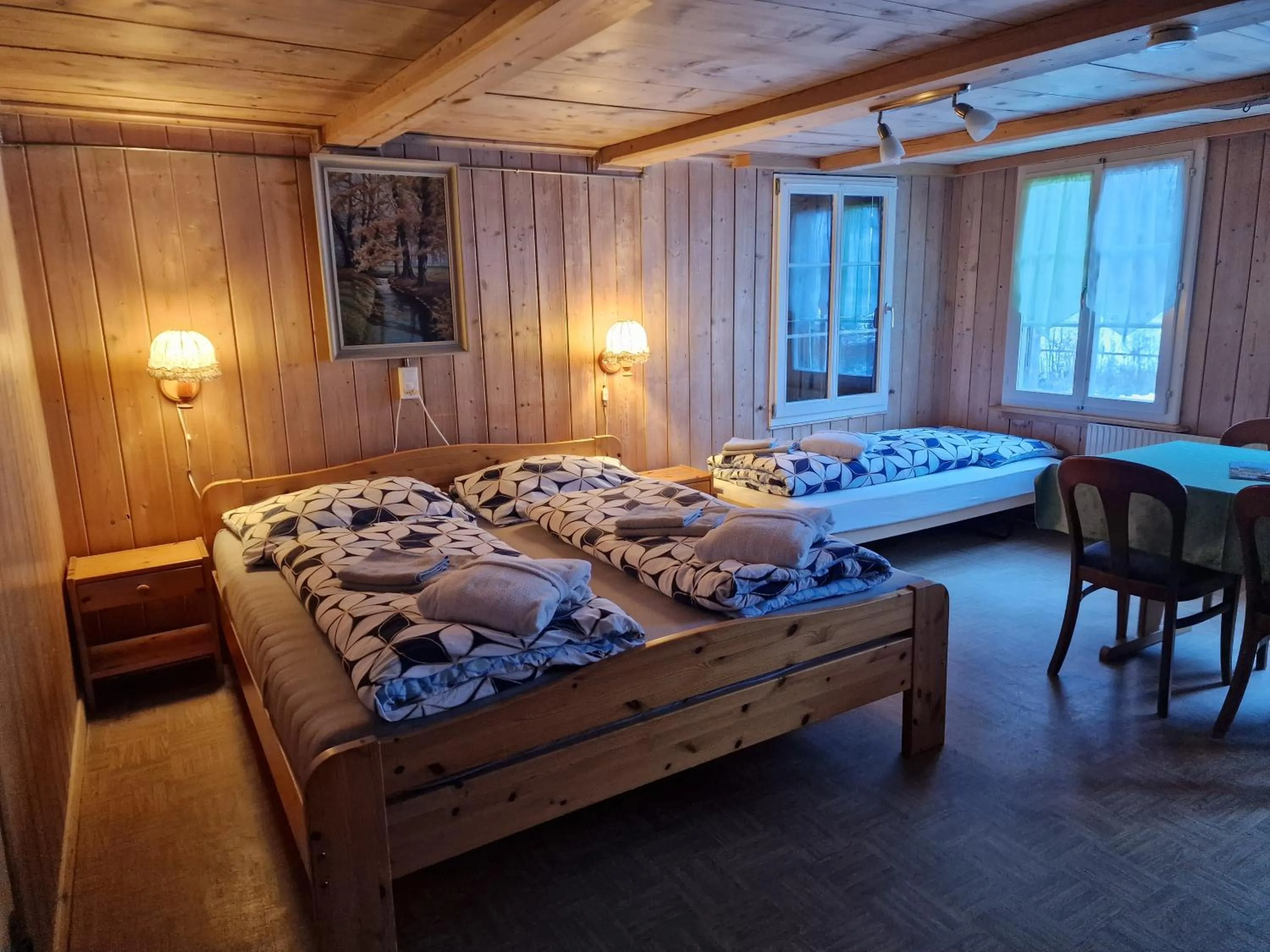 Bed in Hotel-Restaurant-Linde