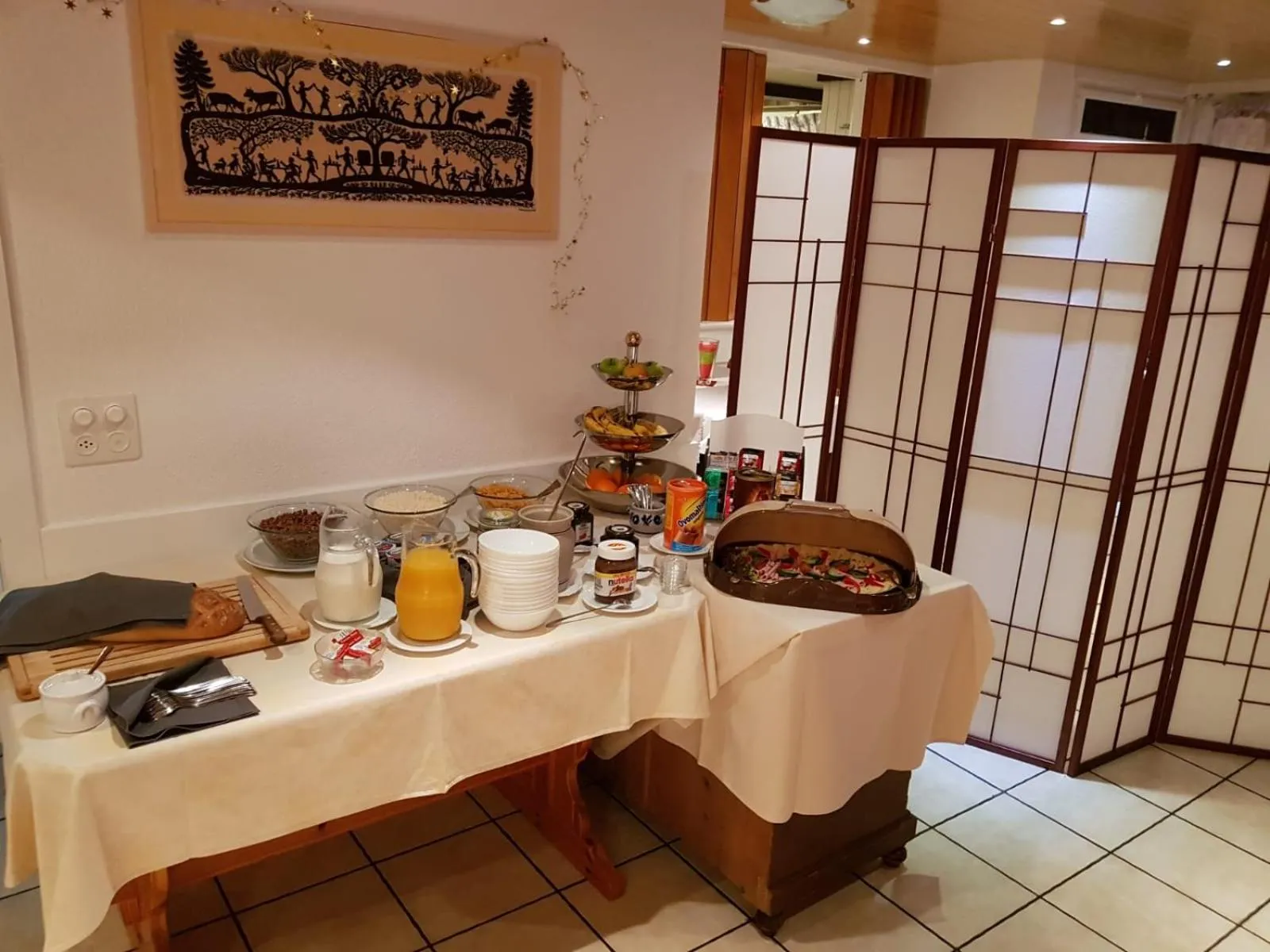 Breakfast in Hotel-Restaurant-Linde