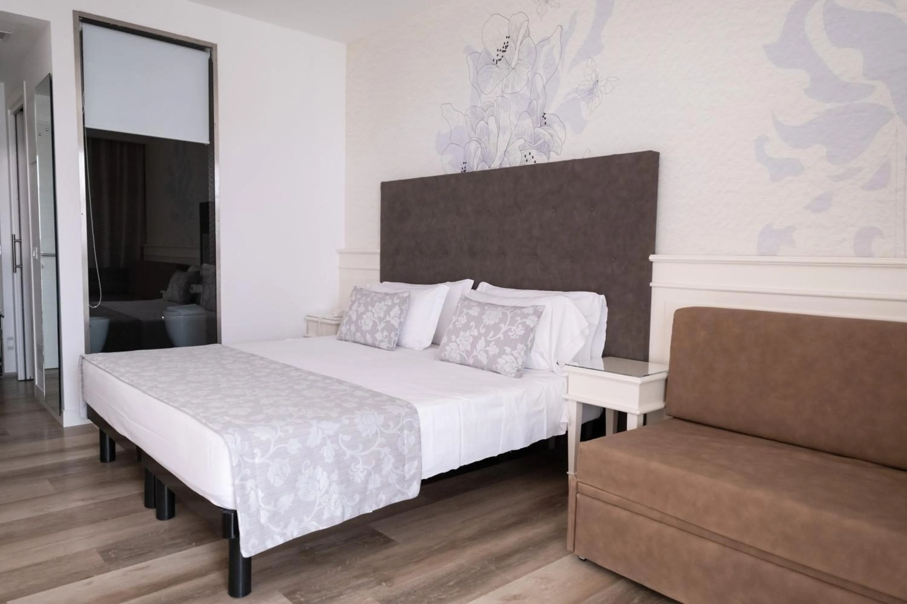 Bed in Park Hotel Cellini