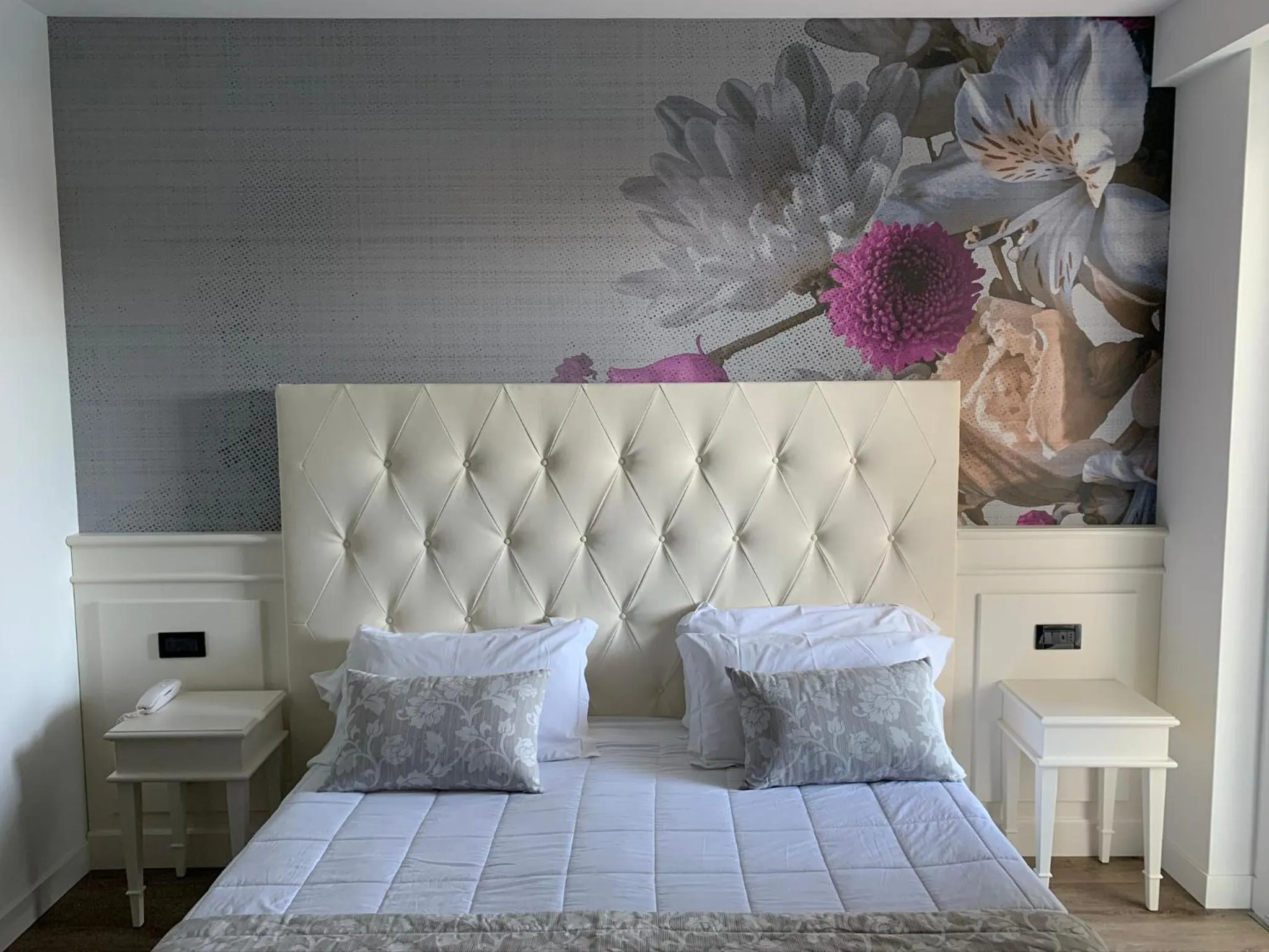 Bed in Park Hotel Cellini