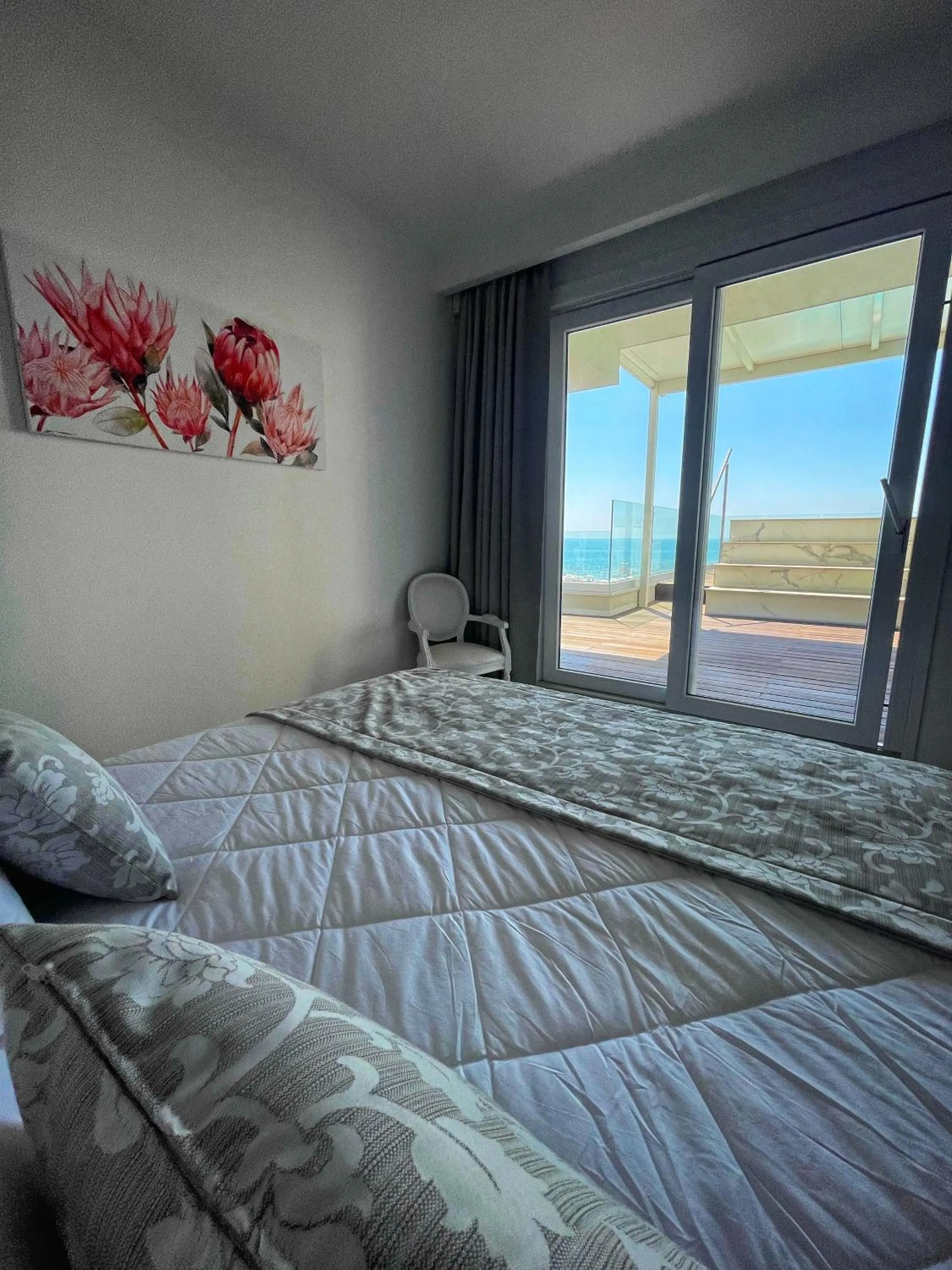 Bed in Park Hotel Cellini