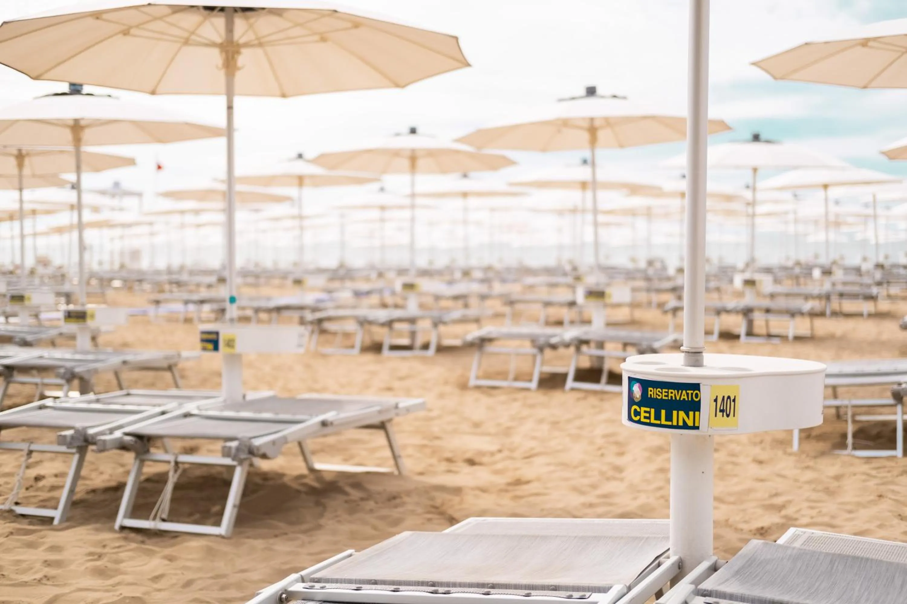 Beach in Park Hotel Cellini