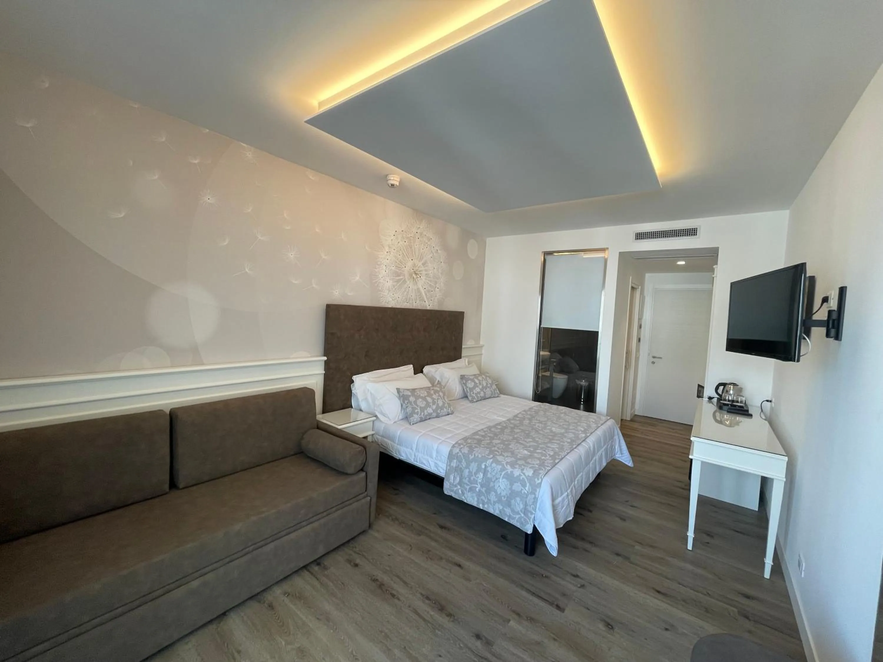 Bed in Park Hotel Cellini