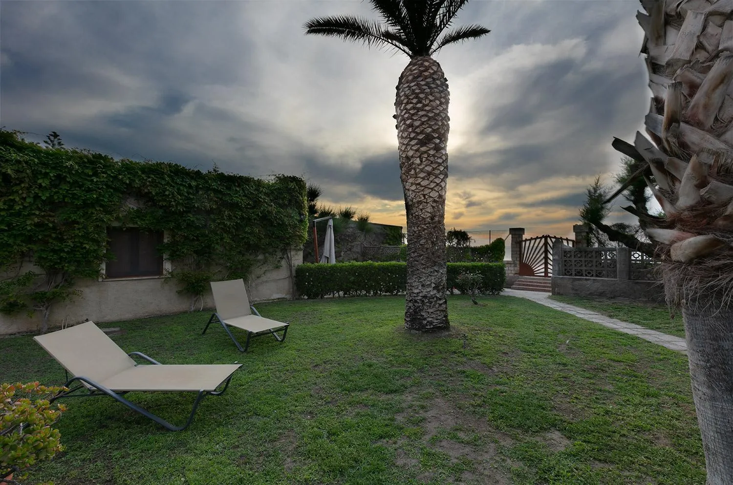 Garden view in Villa Giada