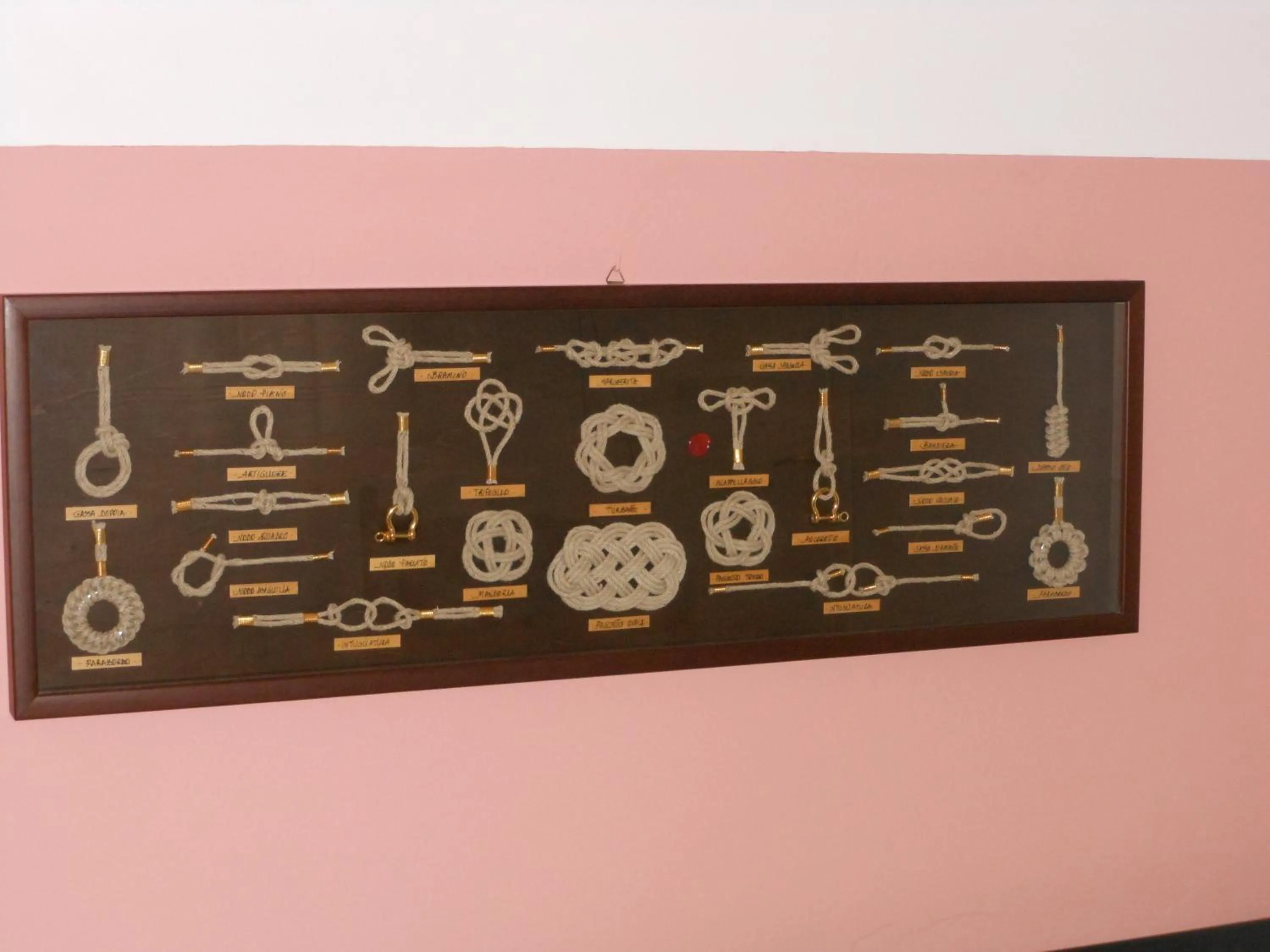 Decorative detail in Hotel Fiammetta