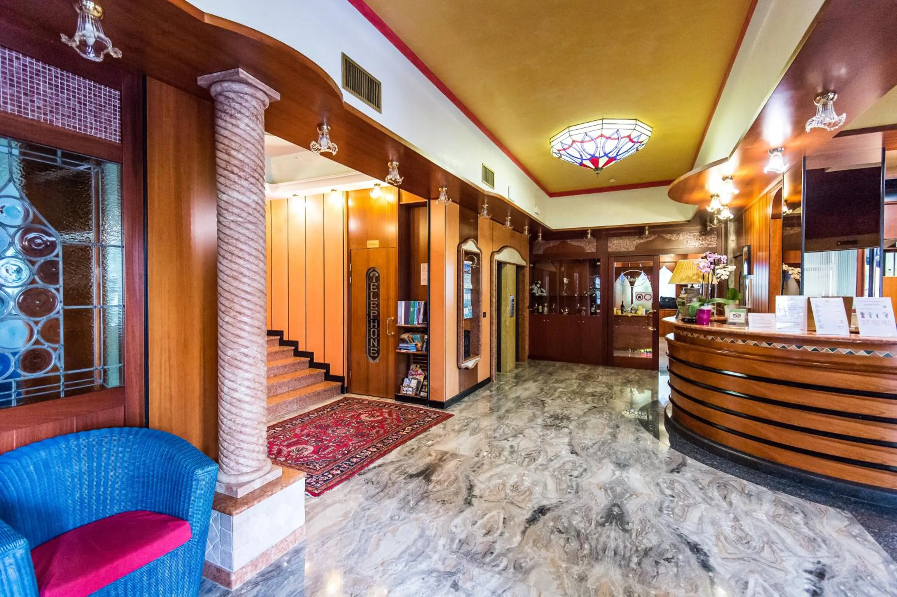 Lobby or reception in Hotel Brioni Mare