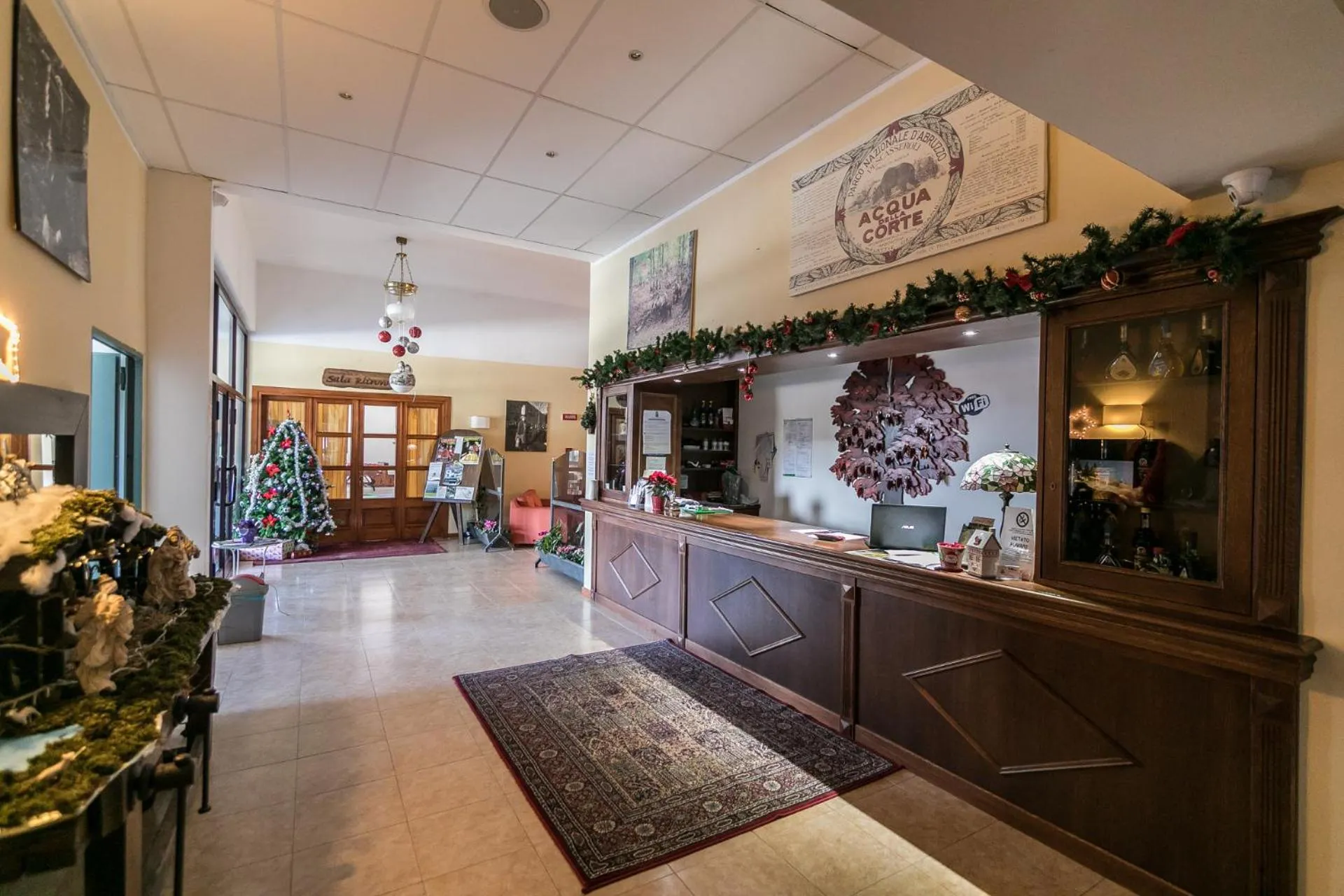 Lobby or reception in Hotel Faggio Rosso