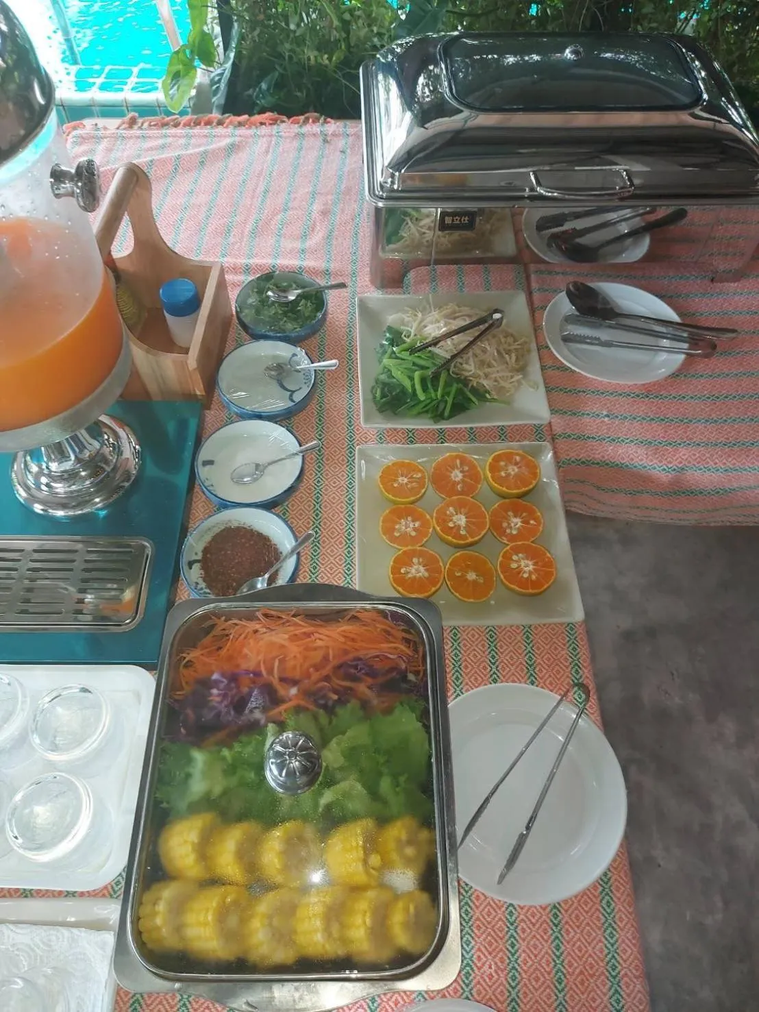 Breakfast in Phuket Monaburi Boutique Hotel