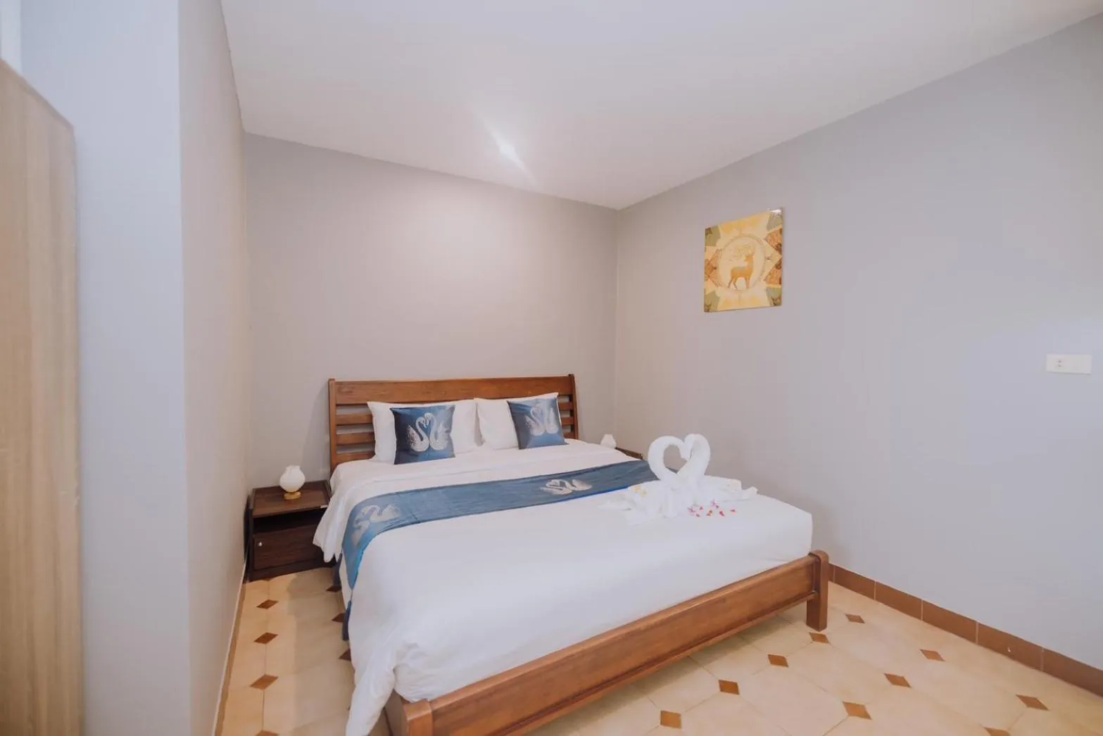 Bed in Phuket Monaburi Boutique Hotel