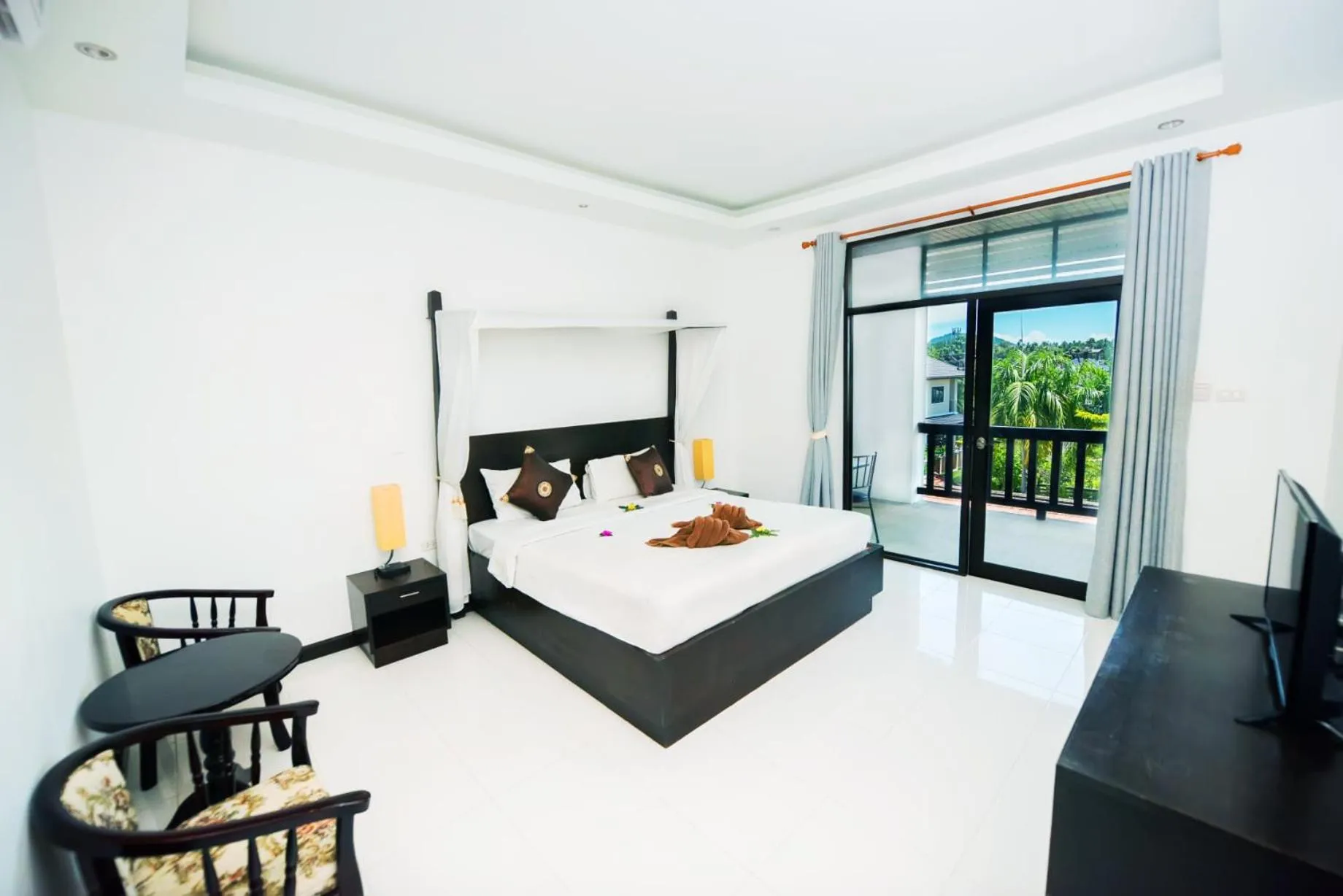 Bedroom, Bed in Phuket Monaburi Boutique Hotel