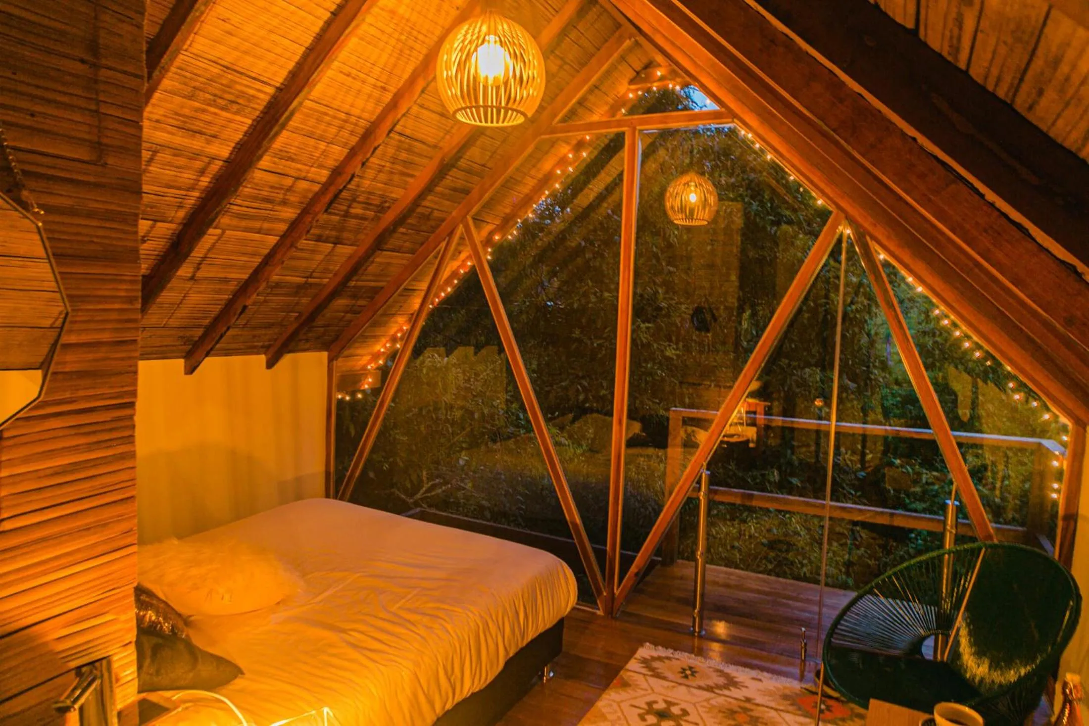 Bedroom, Bed in Glamping Lumbre