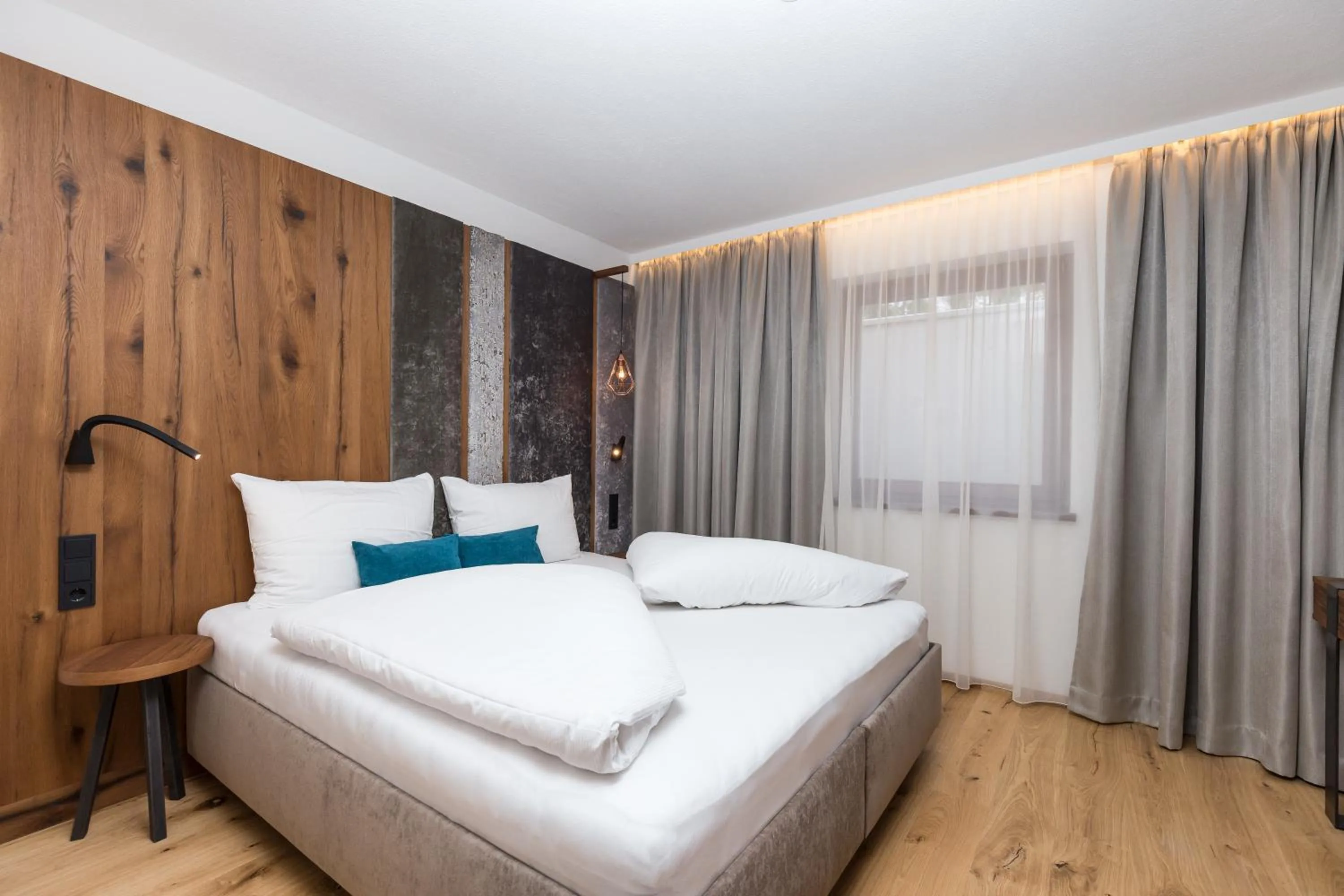 Bedroom, Bed in Hotel Garni Mirabell