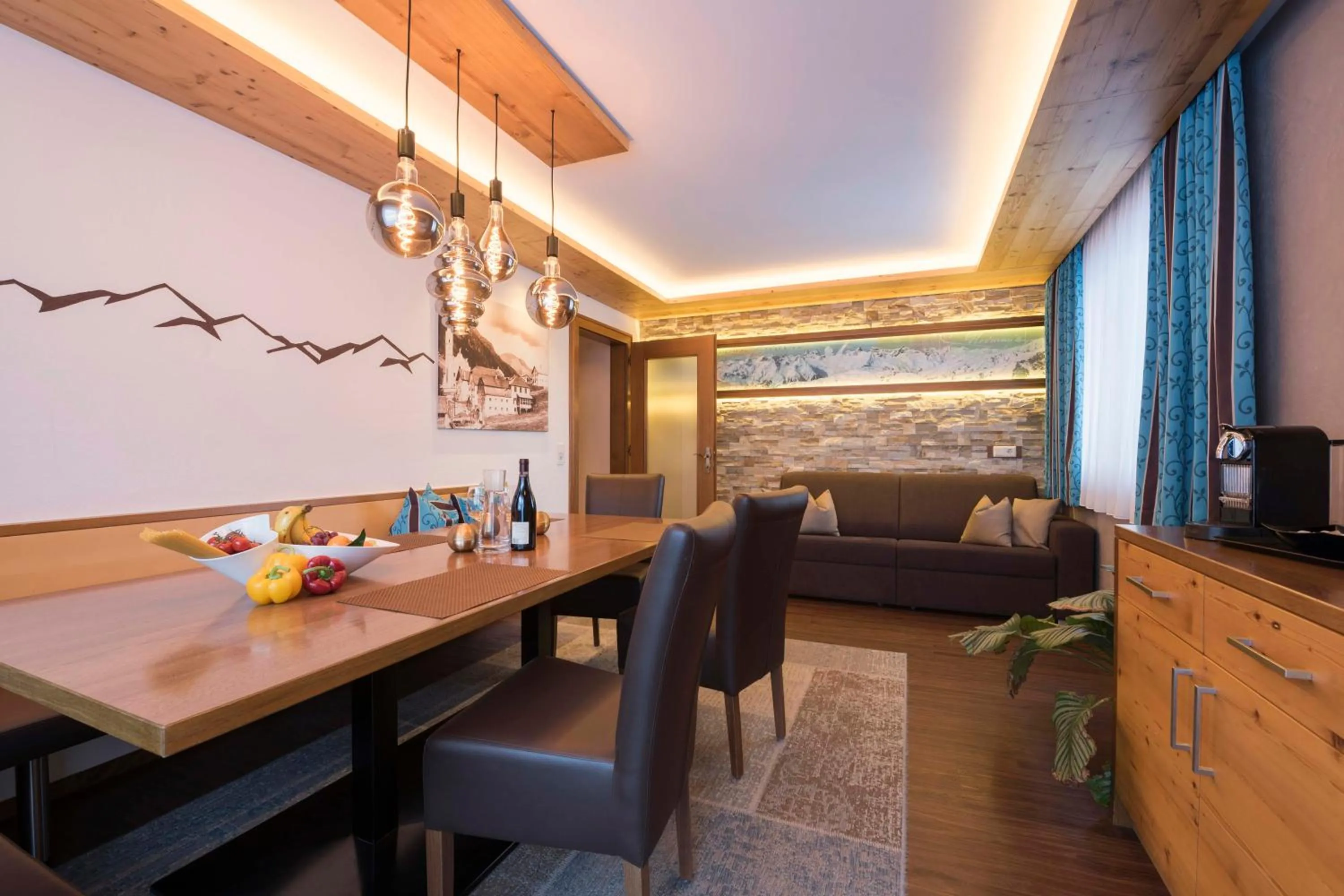 Living room in Hotel Garni Mirabell