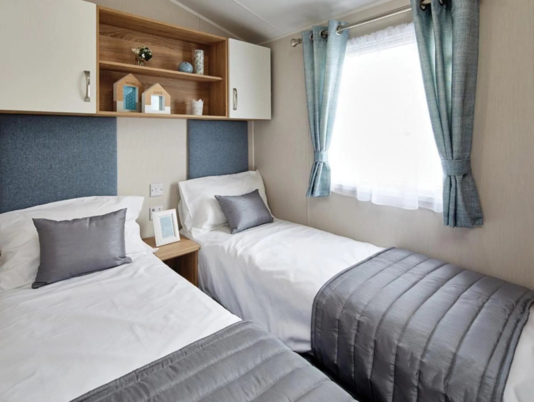 Bed in Cardigan Bay Holiday Park