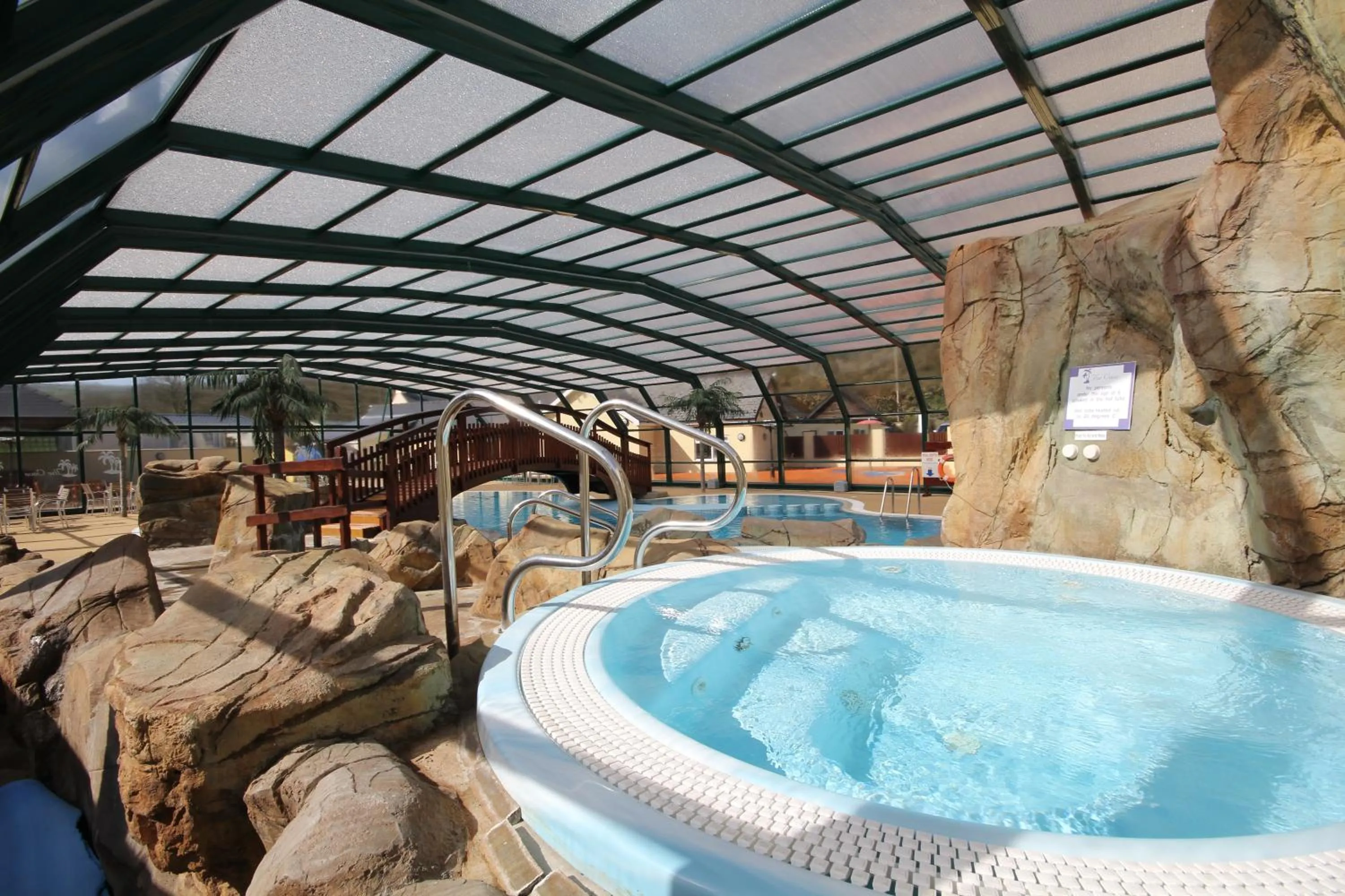 Hot Tub in Cardigan Bay Holiday Park