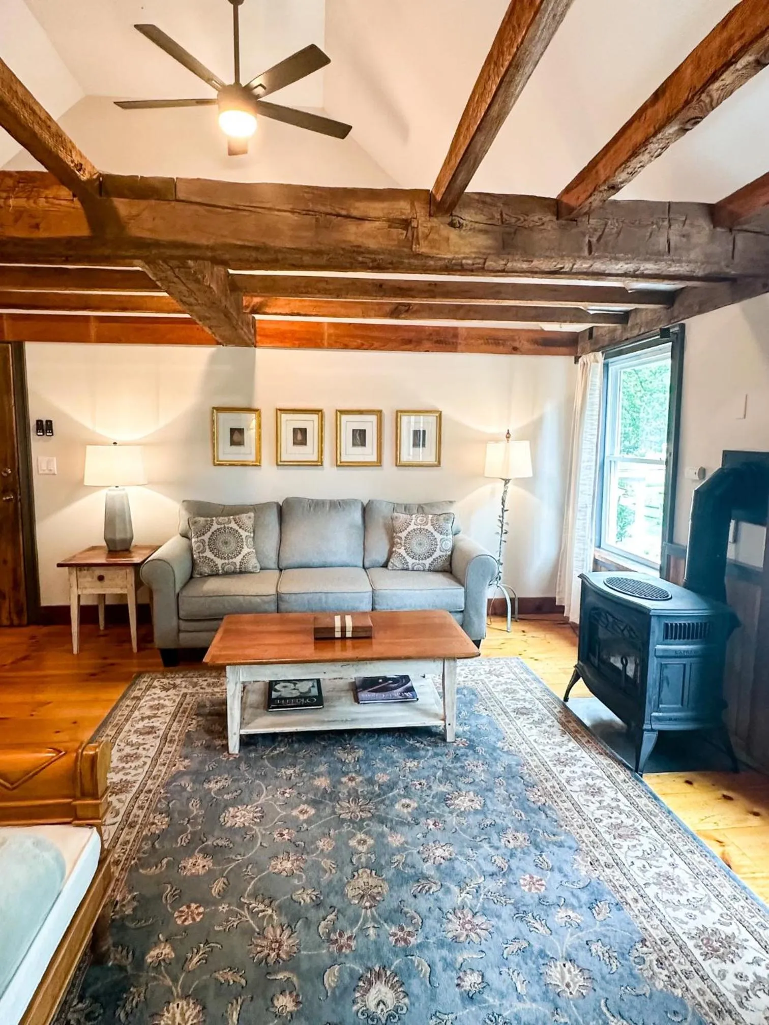 Seating area in The Black Walnut Inn